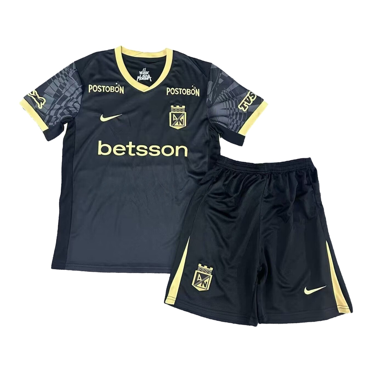 Atlético Nacional 25-26 Away Kids Kit - ManixJersey