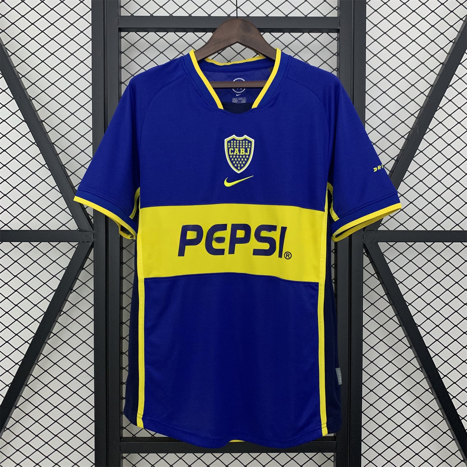 Retro Boca Juniors 2002-03 Home Jersey - ManixJersey