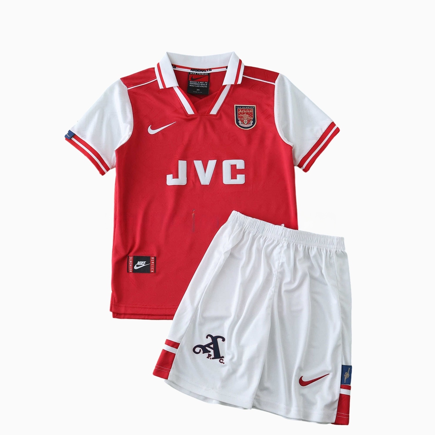 Retro Arsenal 1996-97 Home Kids Kit - ManixJersey