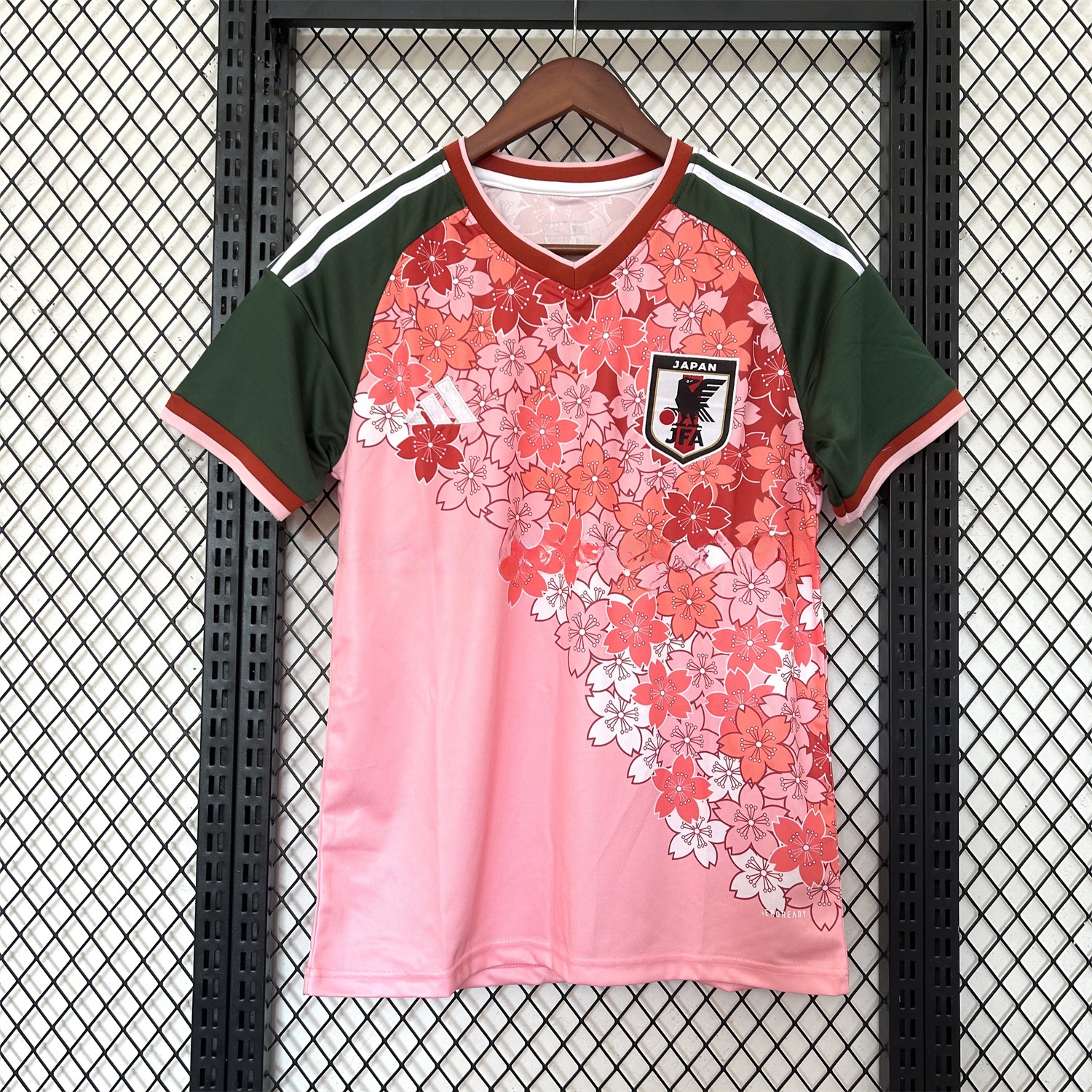 Japan 25-26 Red & Pink Flowers Special Edition Jersey - Fans Version - ManixJersey