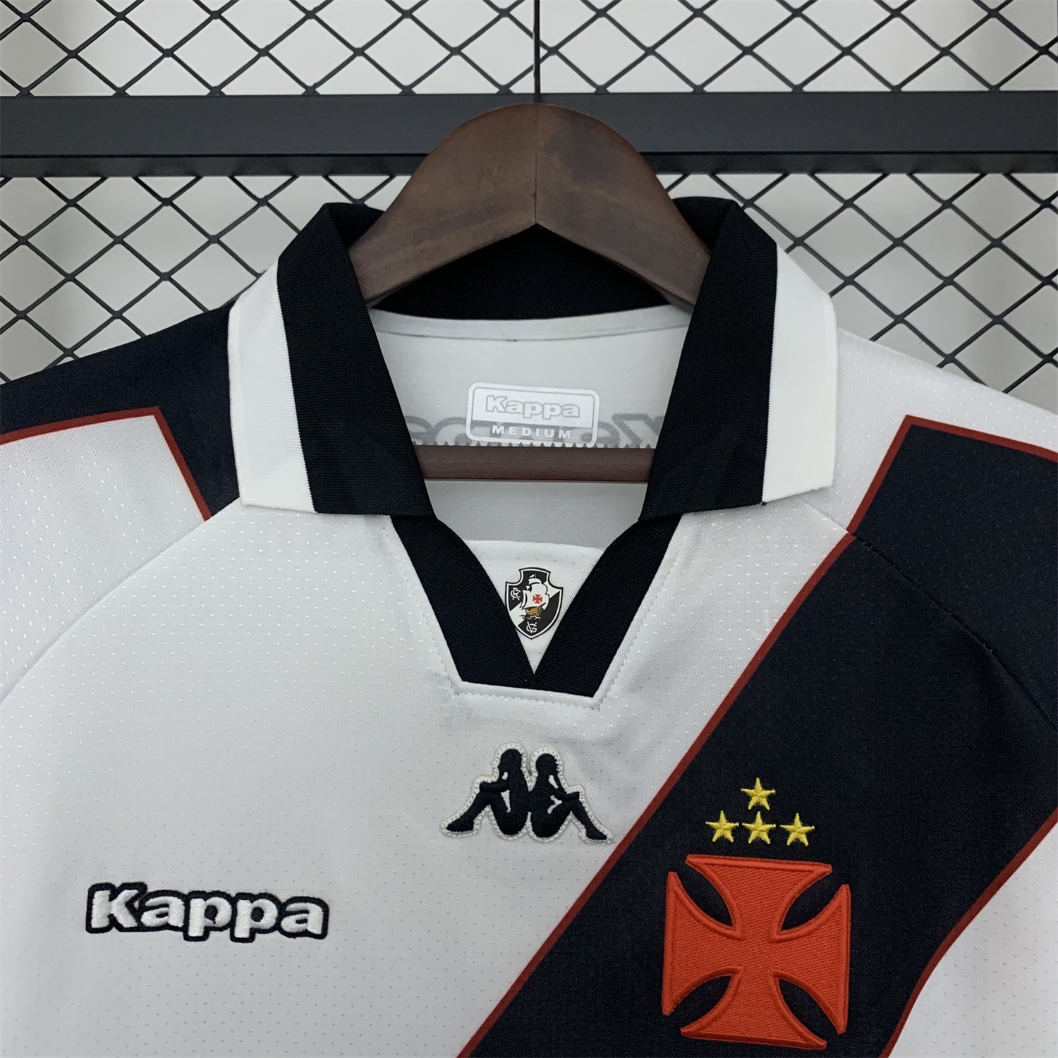 Retro Vasco da Gama 1997 White Jersey - ManixJersey