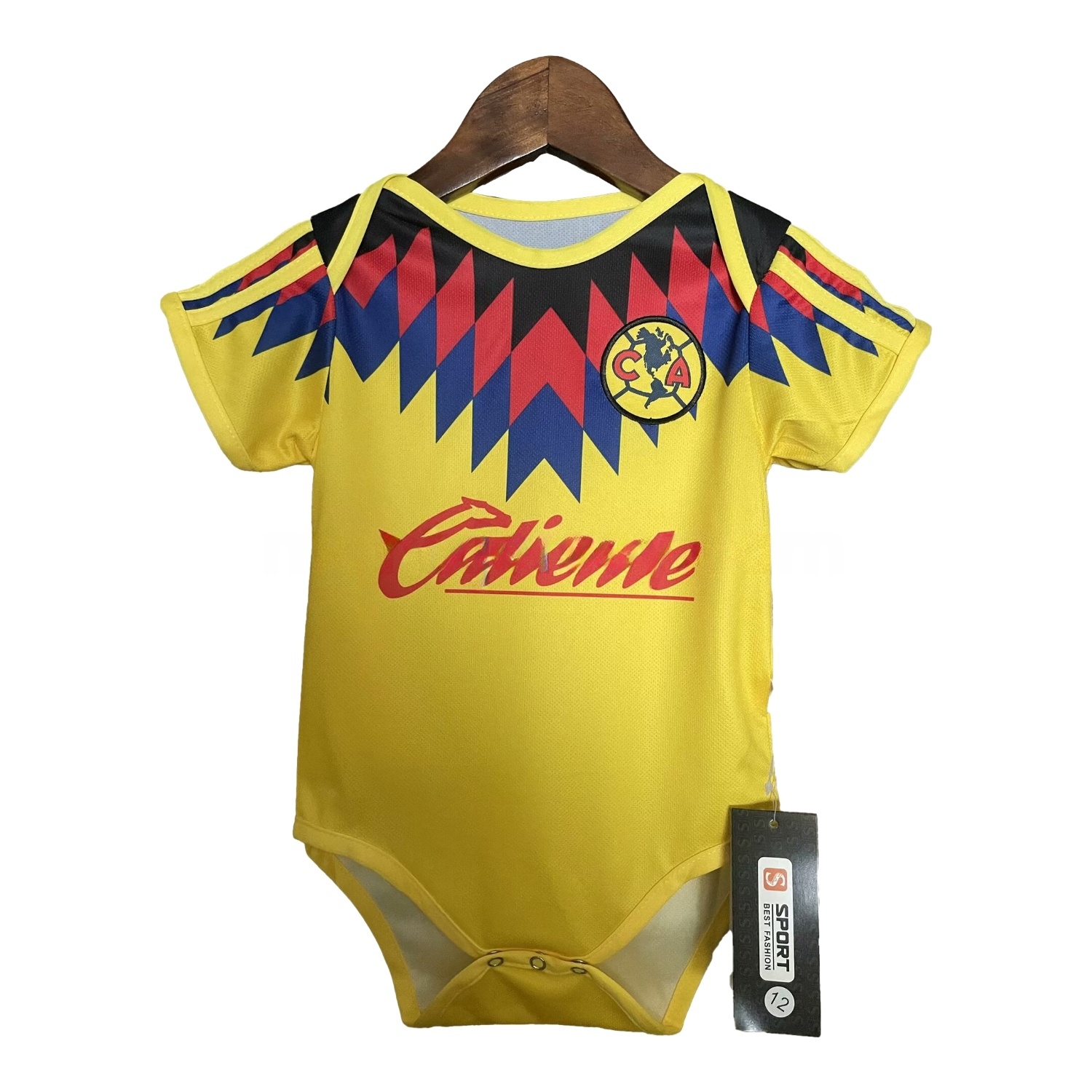 Club América 25-26 Home Baby Crawling Suit - ManixJersey