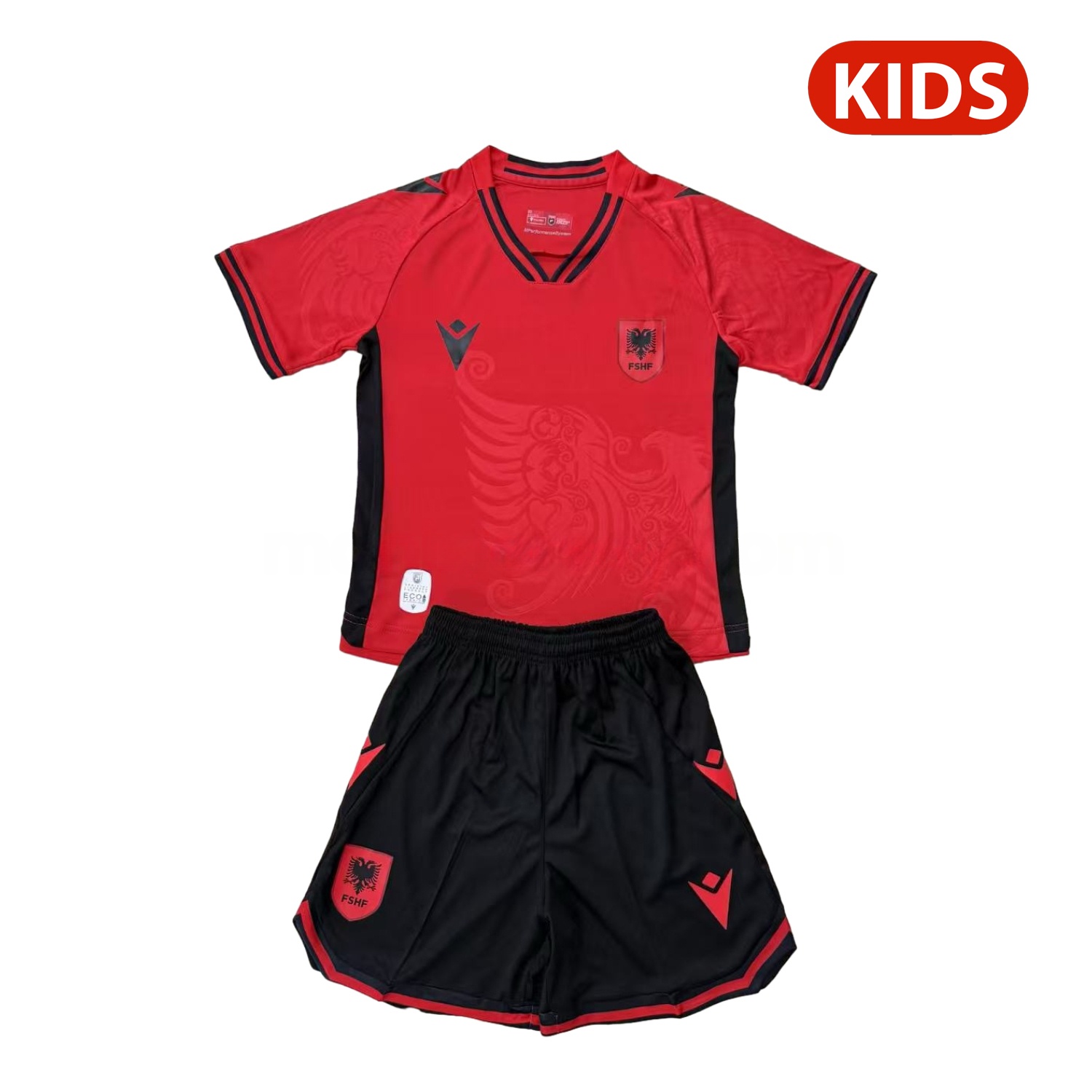 Albania 25-26 Home Kids Kit - ManixJersey