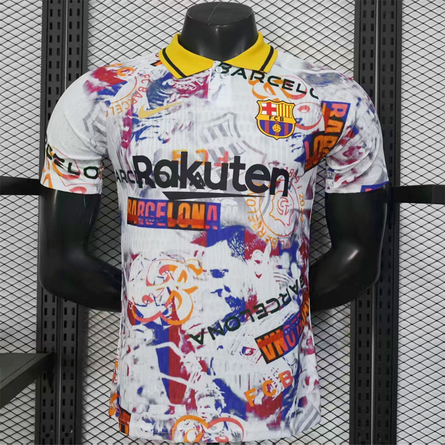 B.A.R.S.A 25-26 Team Logo Collection POLO Colorful Special Jersey - Player Version - ManixJersey