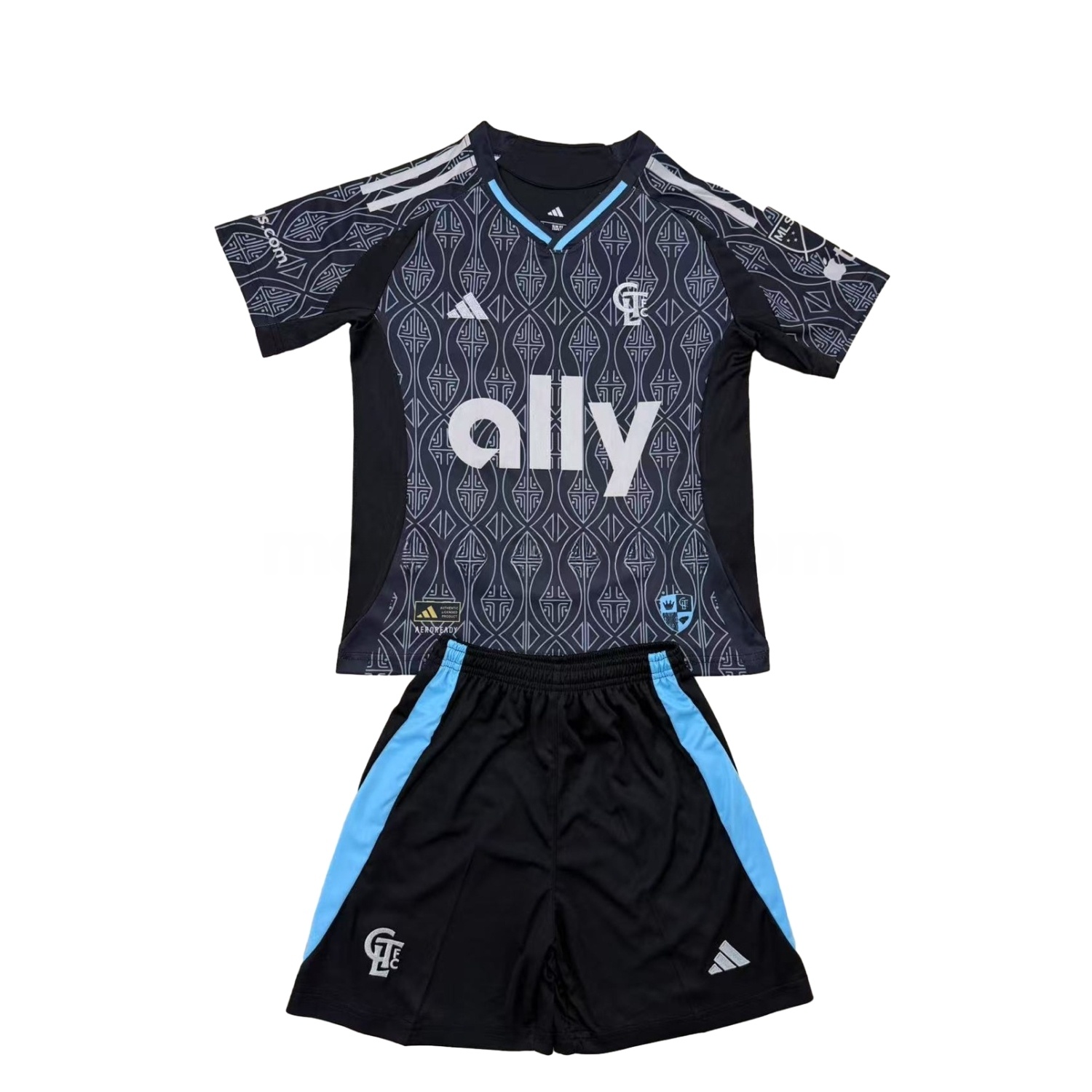 Charlotte 25-26 Away Men's Adult Jersey Set - Fans Version - ManixJersey