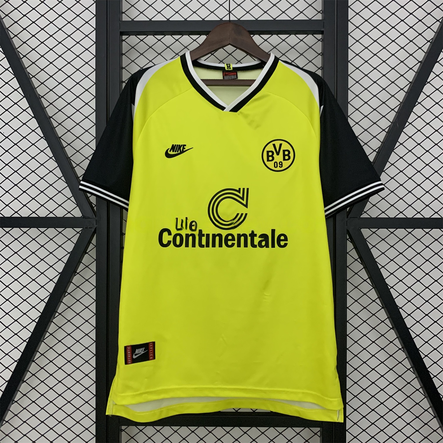 Retro Dortmund 1995-96 Home Jersey - ManixJersey