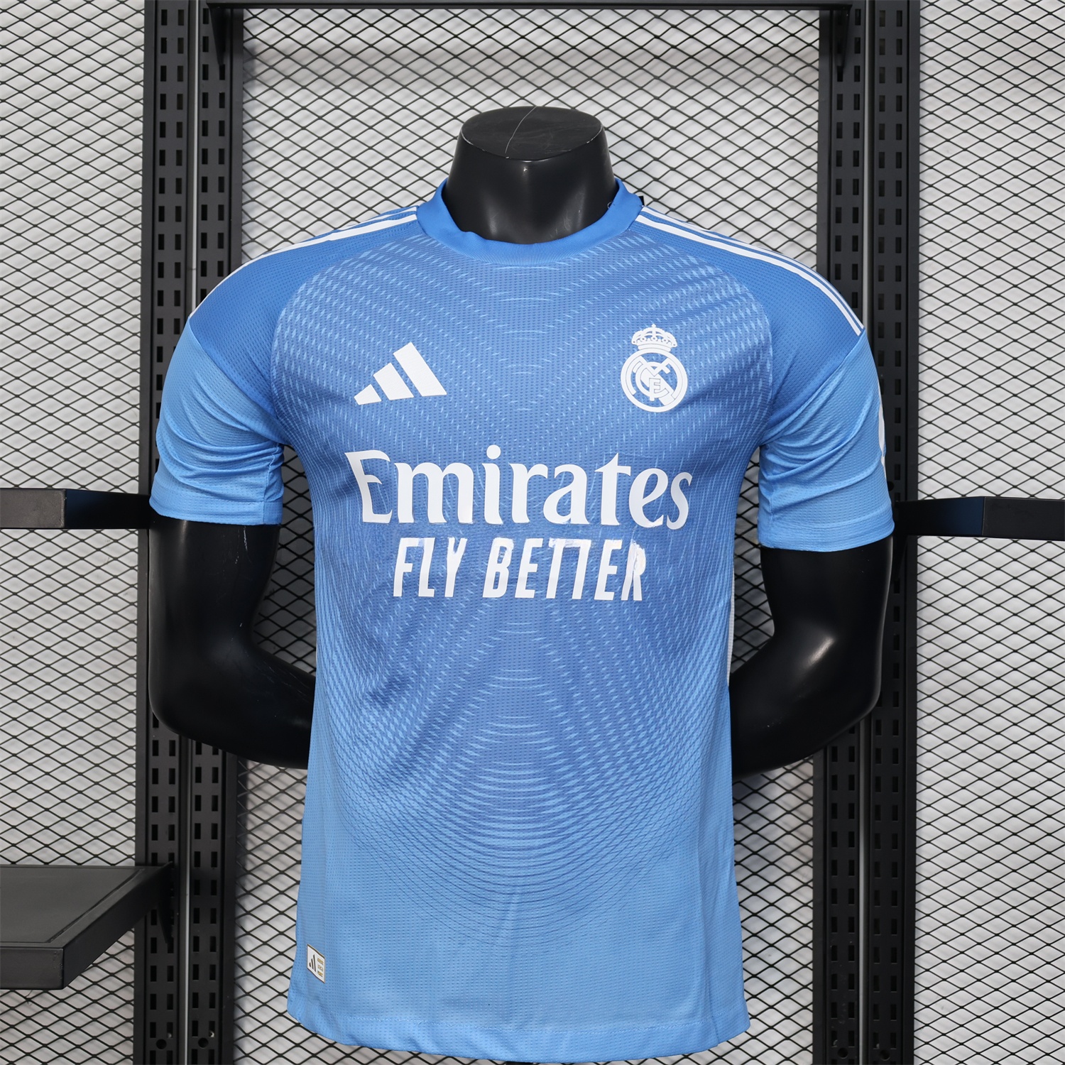 Real Madrid 25-26 Blue Goalkeeper Jersey - Player Version - ManixJersey