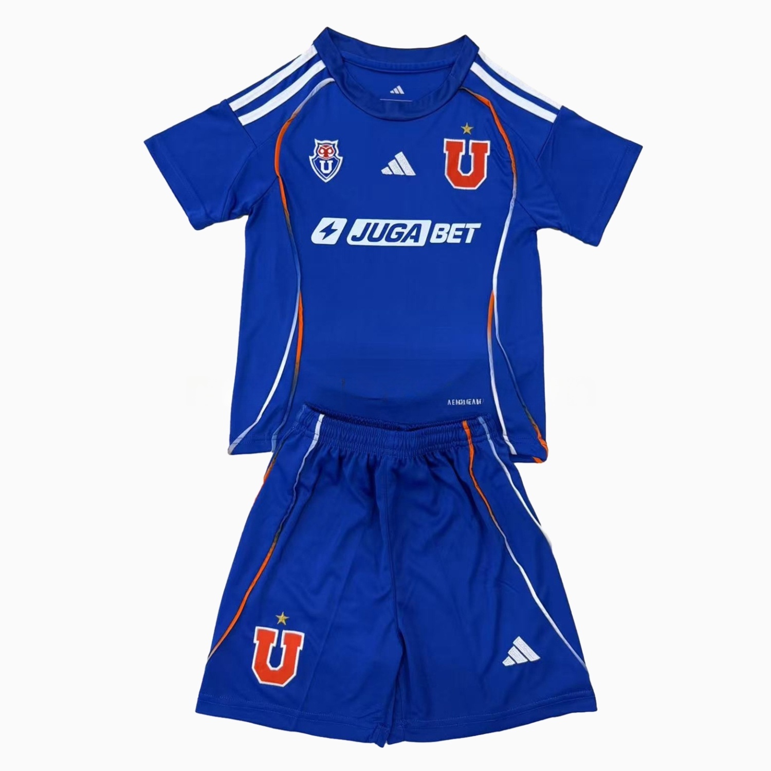 Universidad de Chile 25-26 Home Men's Adult Jersey Set - Fans Version - ManixJersey