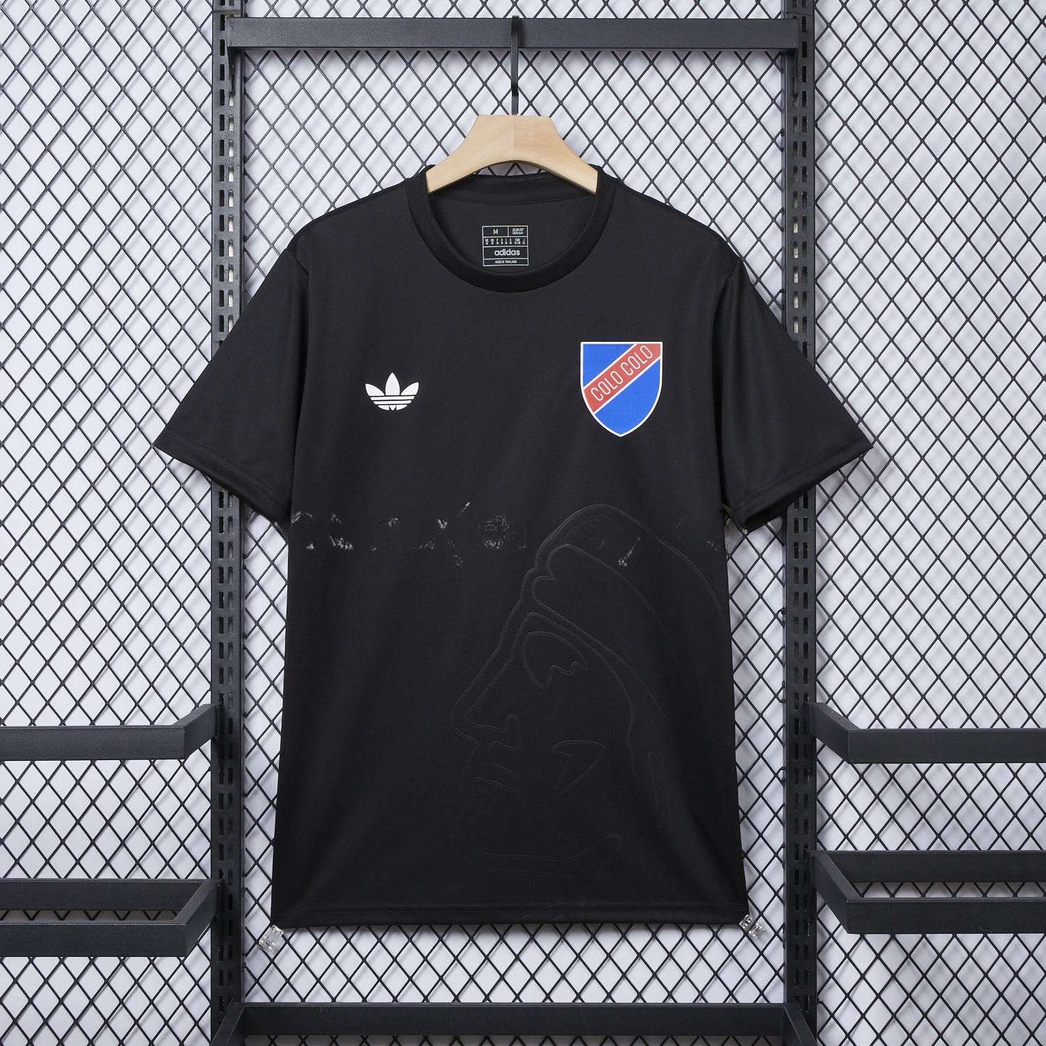 Colo Colo 25-26 100th Anniversary Pure Black Special Jersey - Fans Version - ManixJersey