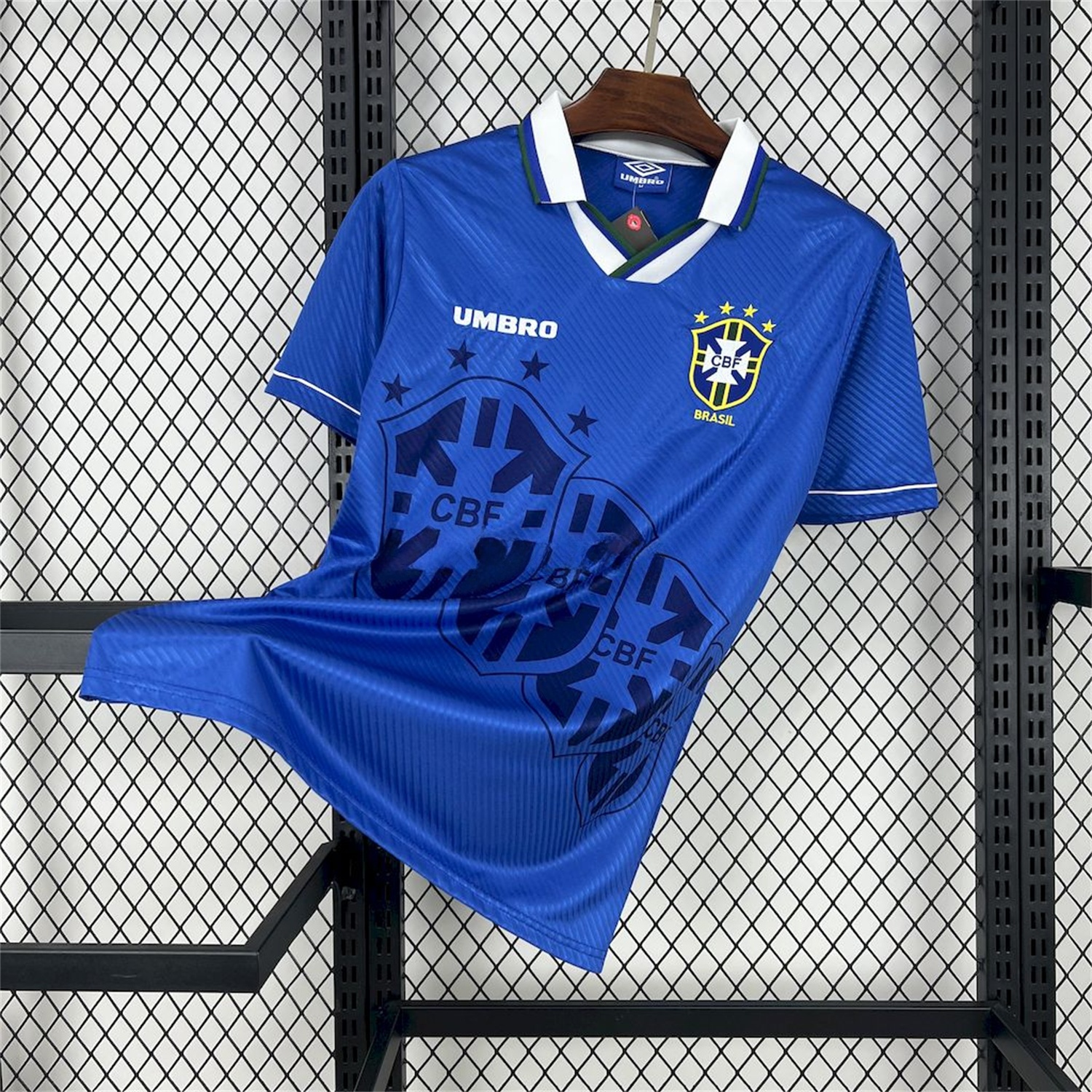 Retro Brazil 1994-96 Away Jersey - ManixJersey