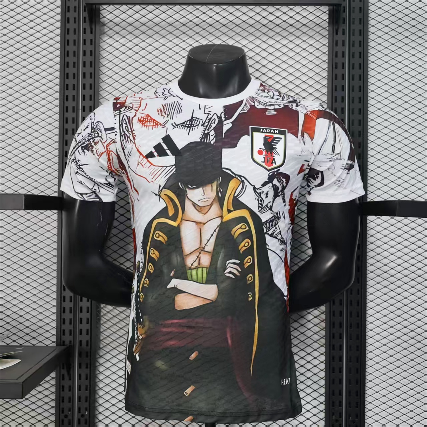 Japan 25-26 Roronoa Zoro White Special Jersey - Player Version - ManixJersey