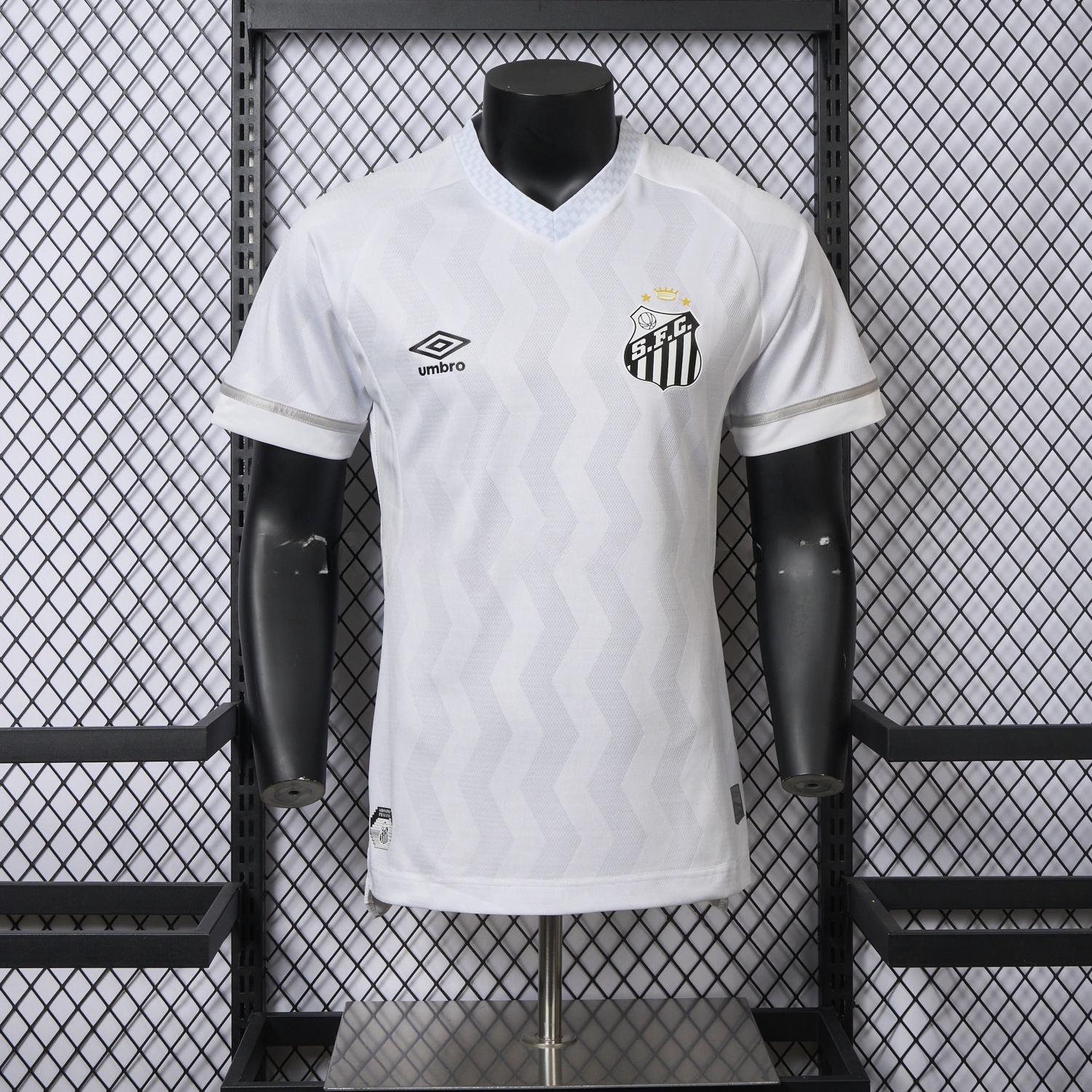 【New Version】Santos 2025-26 Home Unsponsored Jersey - Player Version - ManixJersey
