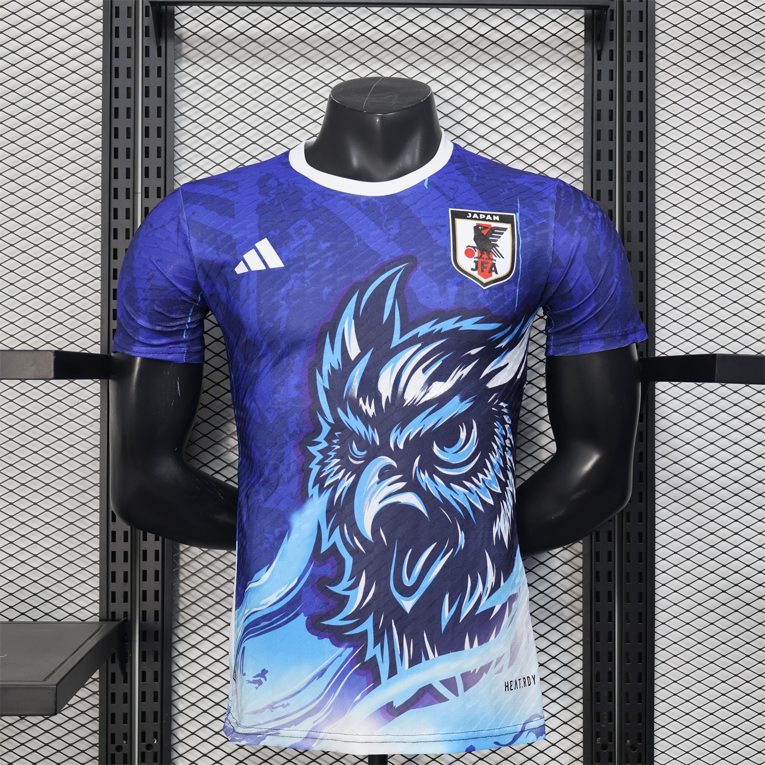 Japan 25-26 Light Blue Owl Deep Blue Special Jersey - Player Version - ManixJersey