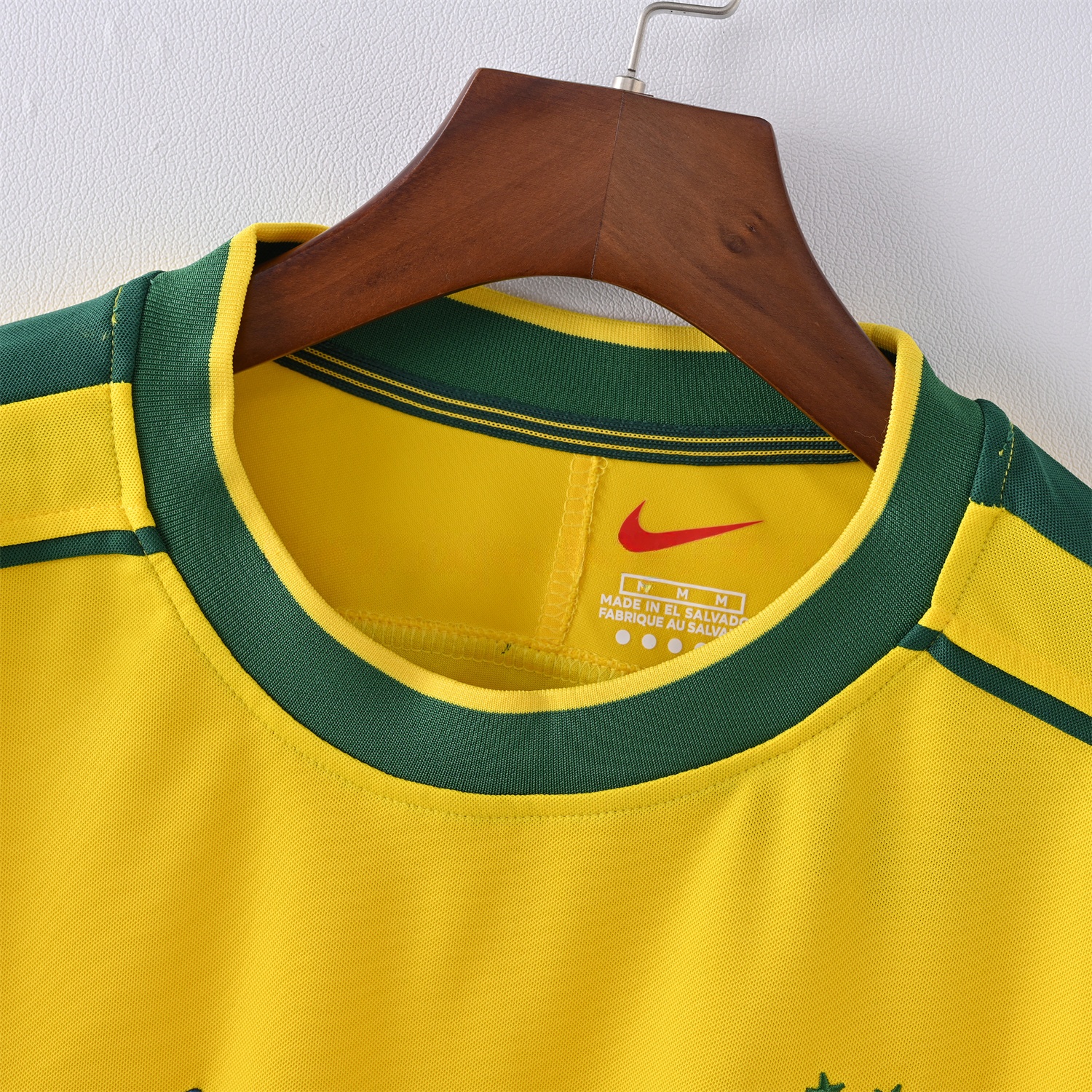 Retro Brazil 1998 Home Long Sleeves Jersey - ManixJersey