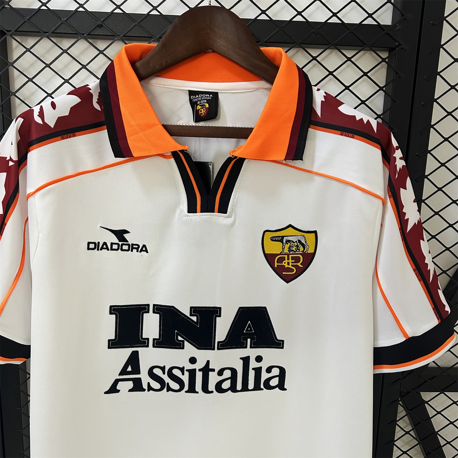 Retro Roma 1998-99 Away Jersey - ManixJersey