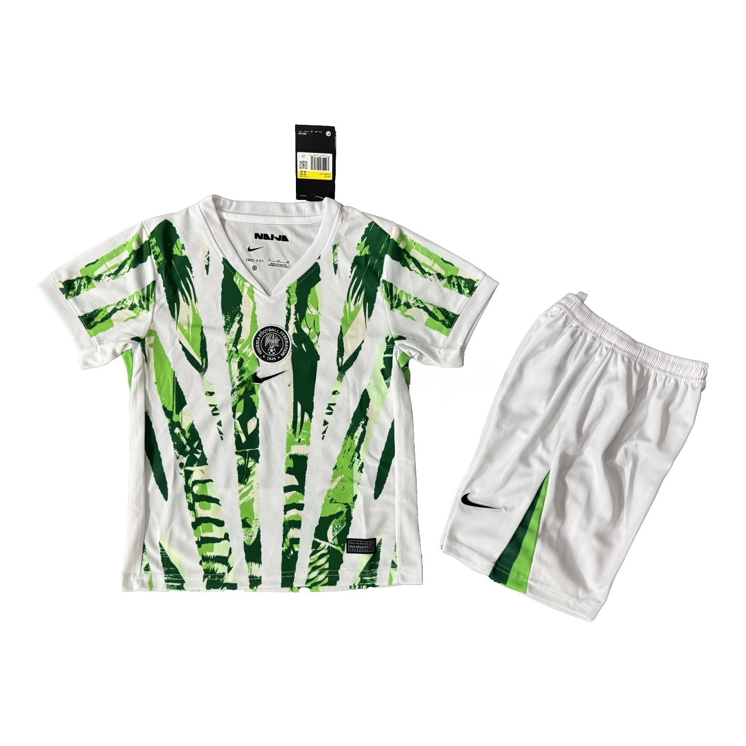 Nigeria Women 25-26 Away Kids Kit - ManixJersey