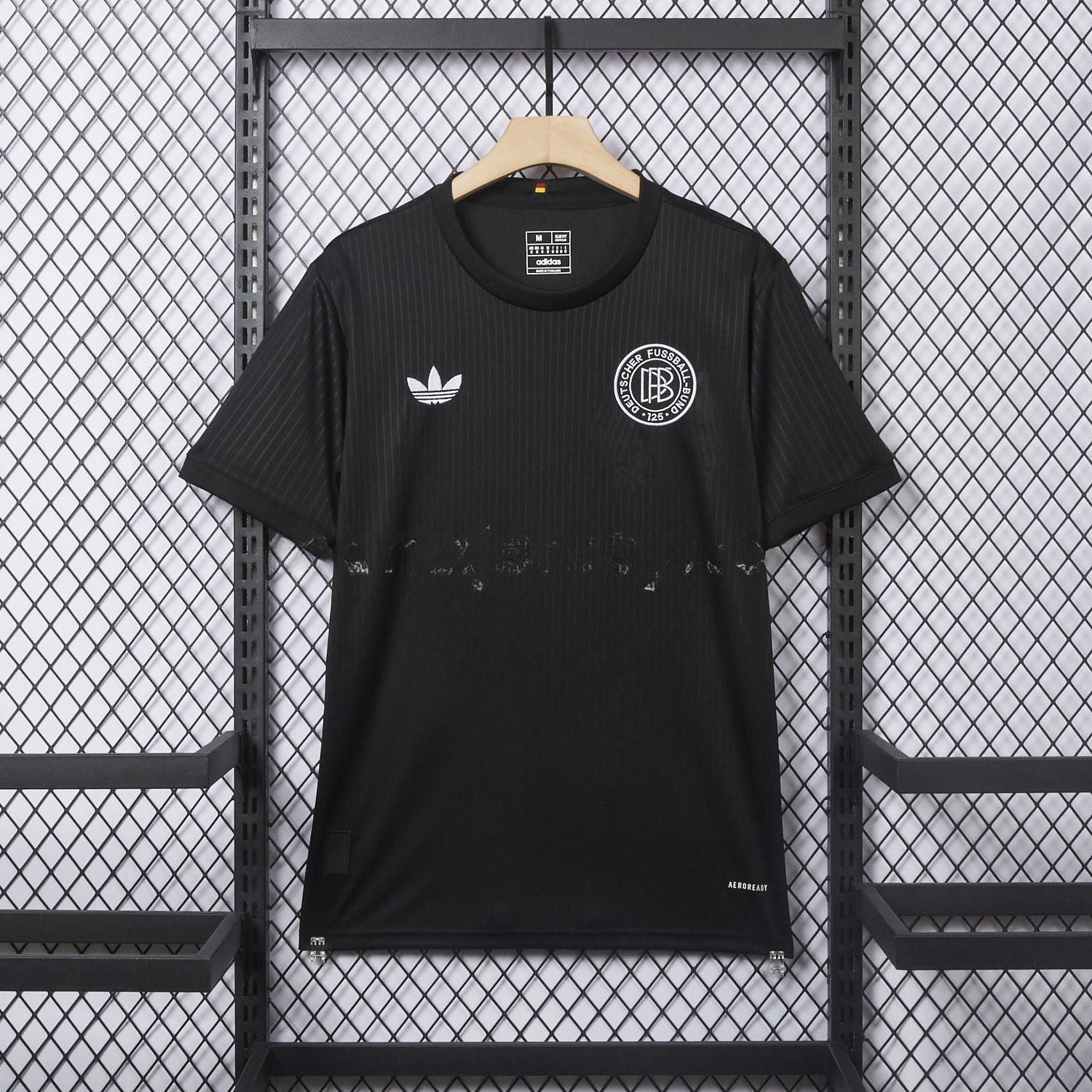 Germany 2025 Black 125-Year Anniversary Commemorative Edition Jersey - Fans Version - ManixJersey