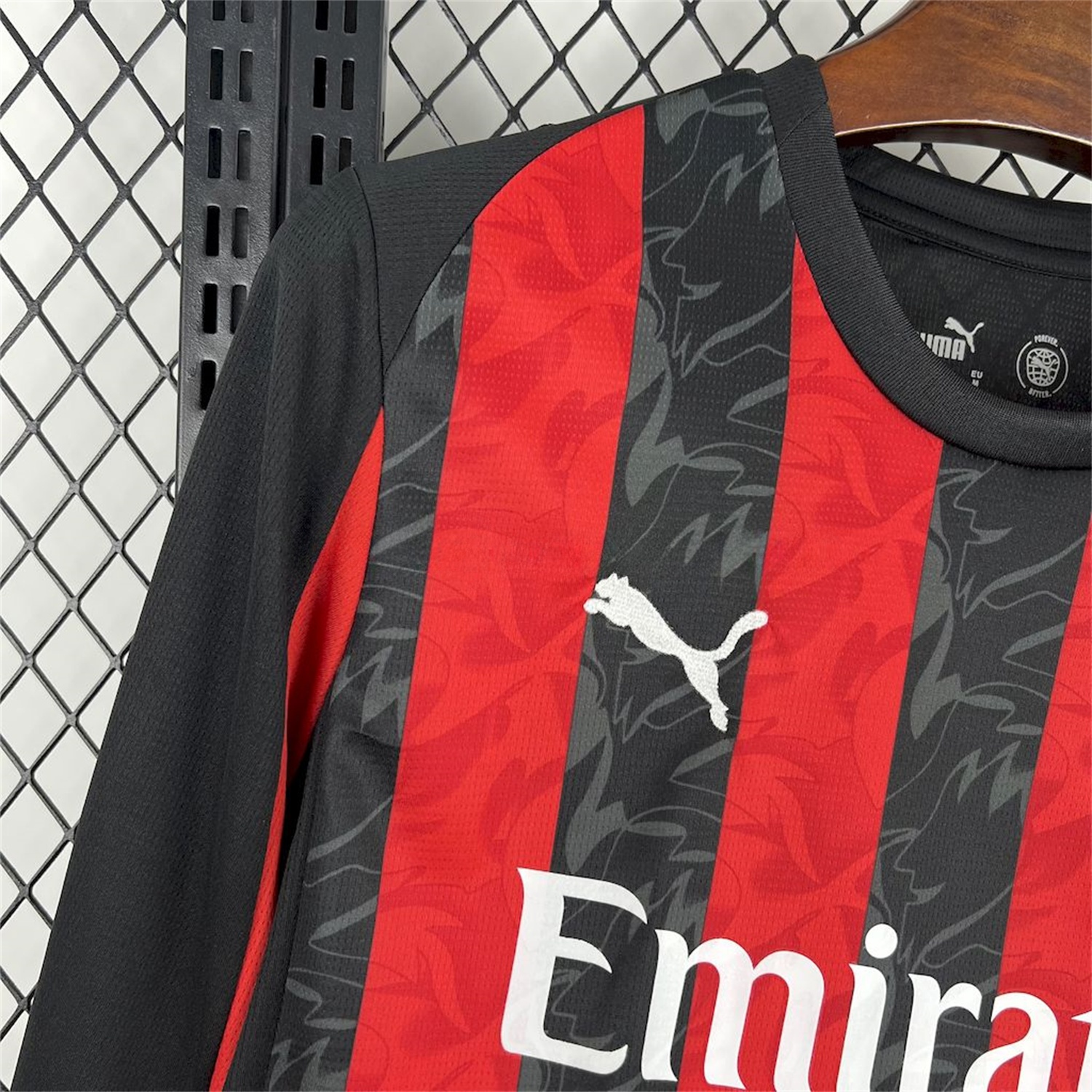 AC Milan 25-26 Home Long Sleeves Jersey - Fans Version - ManixJersey