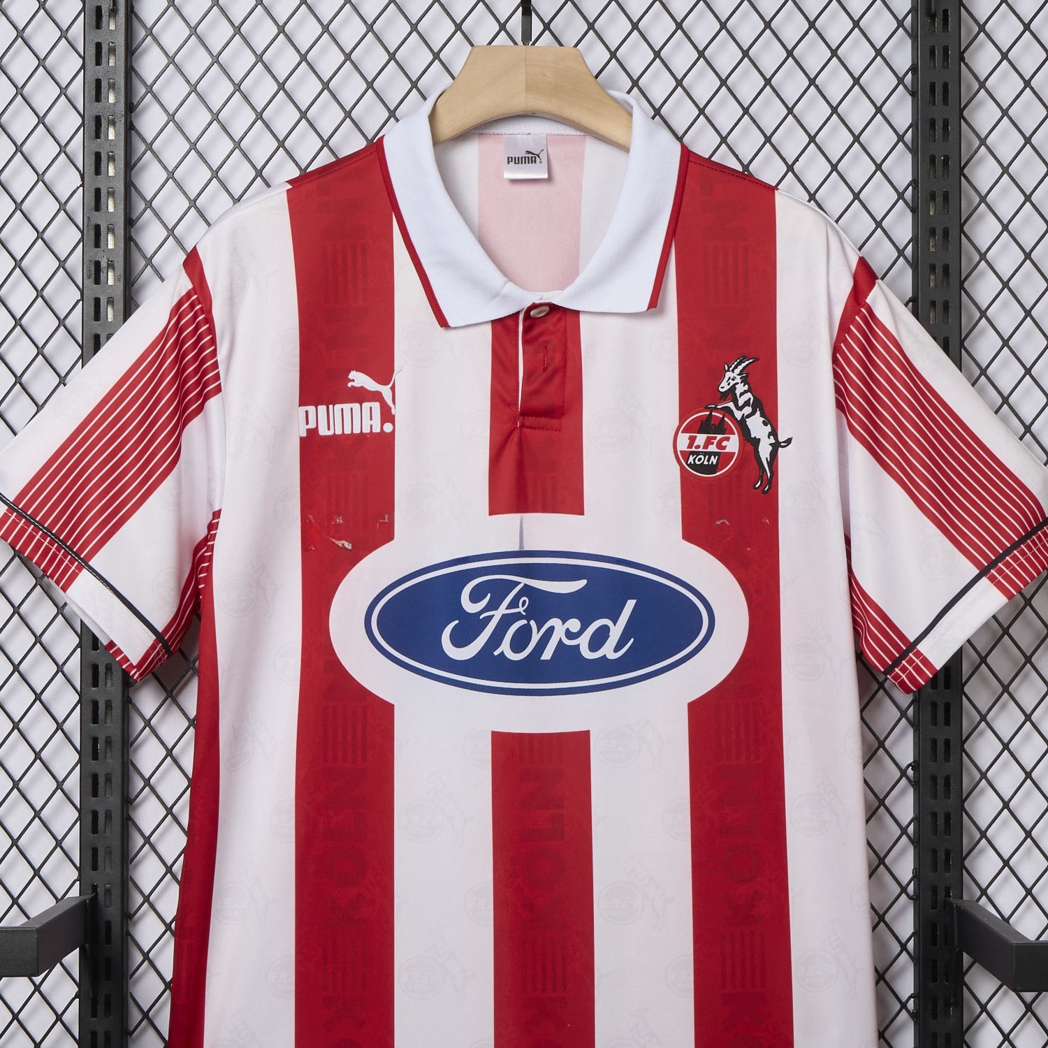 Retro 1. FC Köln 1995-96 Home Jersey - ManixJersey