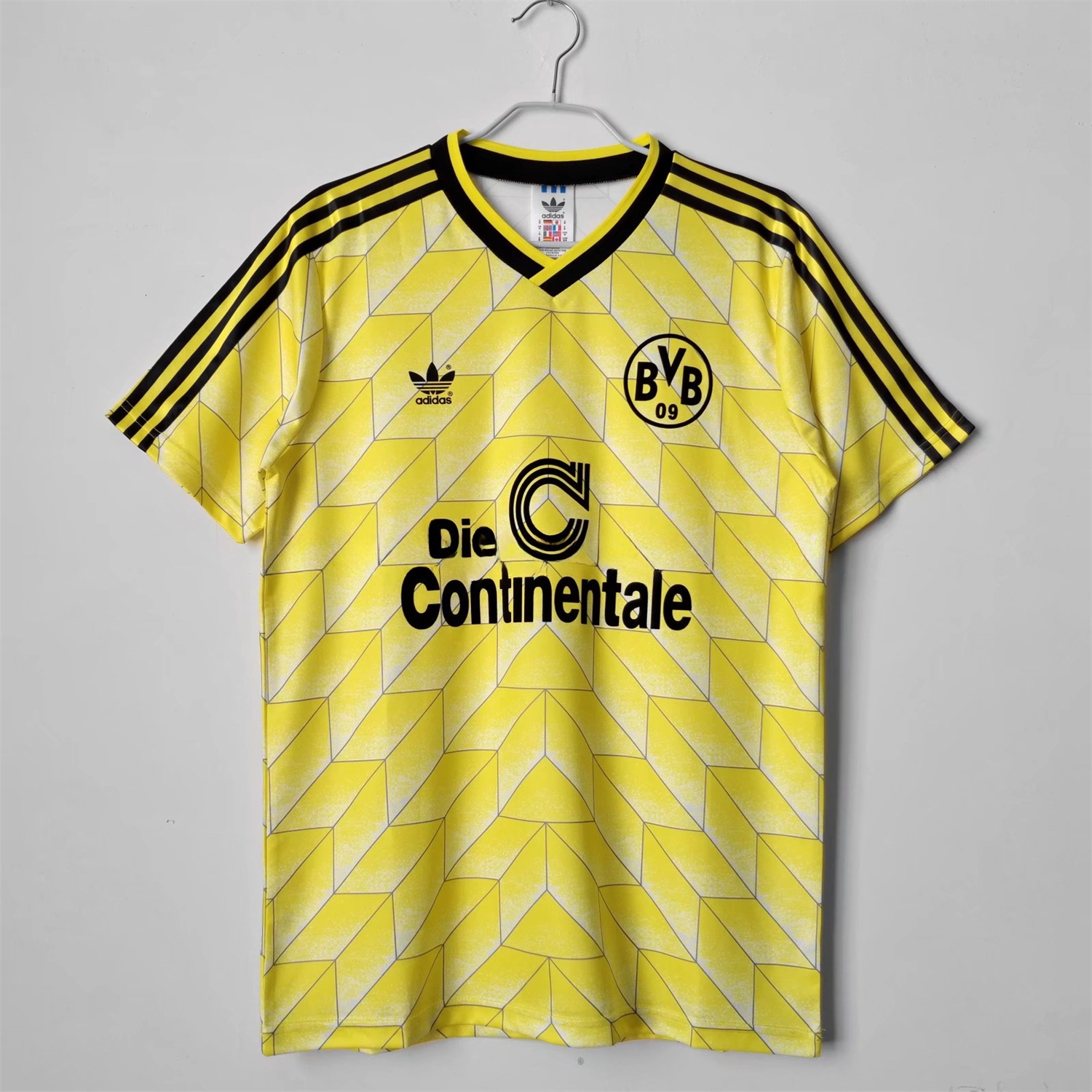 Retro Dortmund 1988-89 Home Jersey - ManixJersey