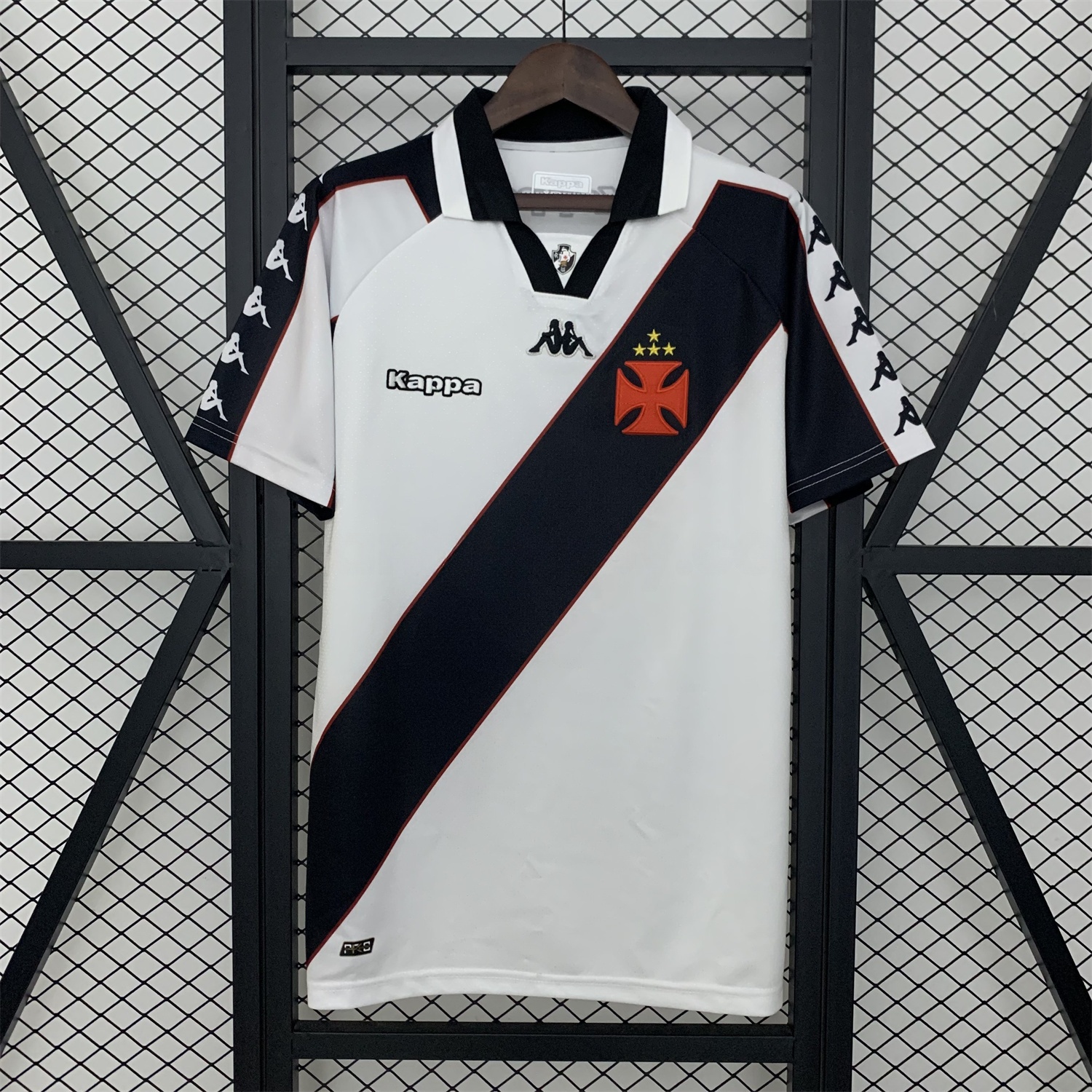 Retro Vasco da Gama 1997 White Jersey - ManixJersey