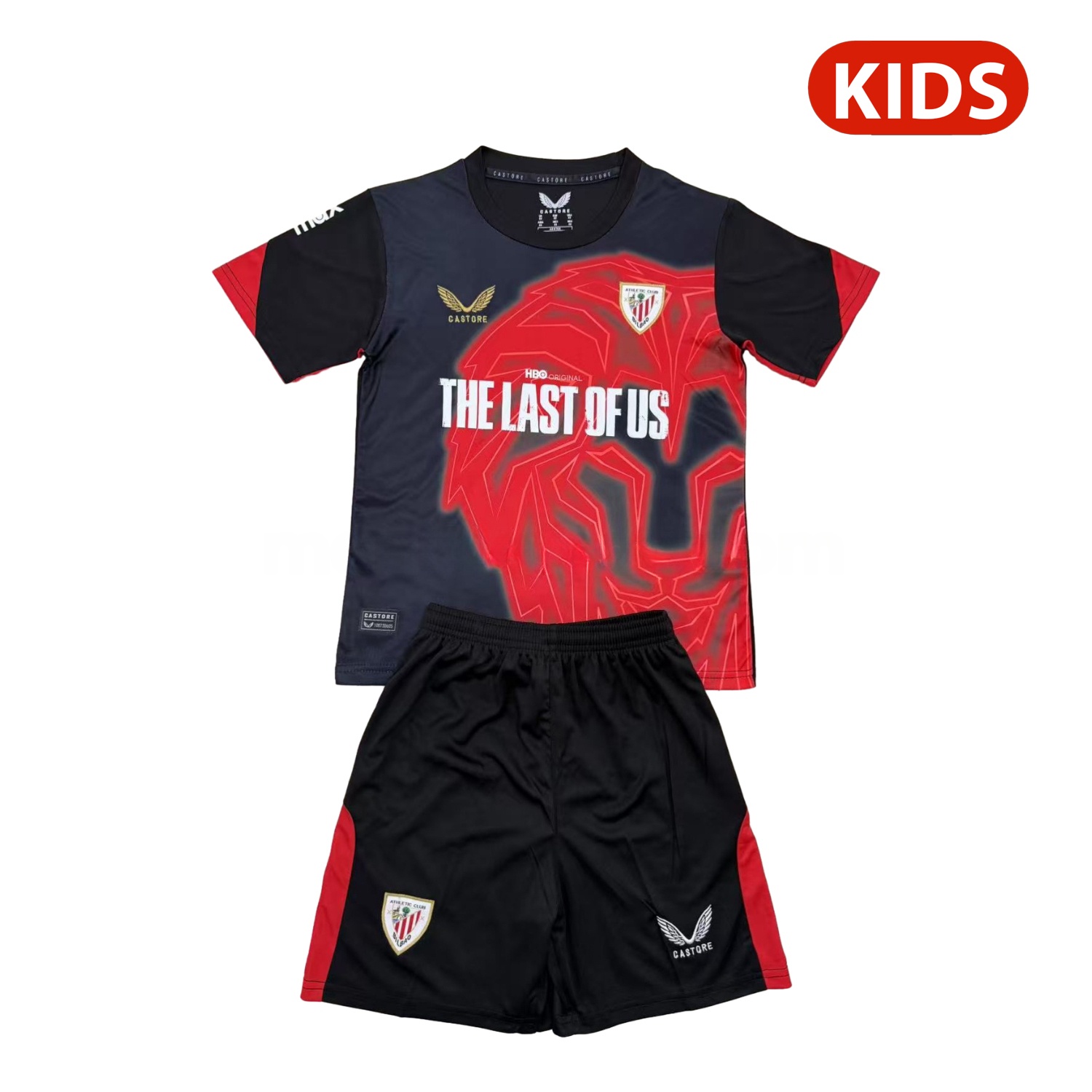 Athletic Bilbao 24-25 Pre-match The Last of Us Special Kids Kit - ManixJersey
