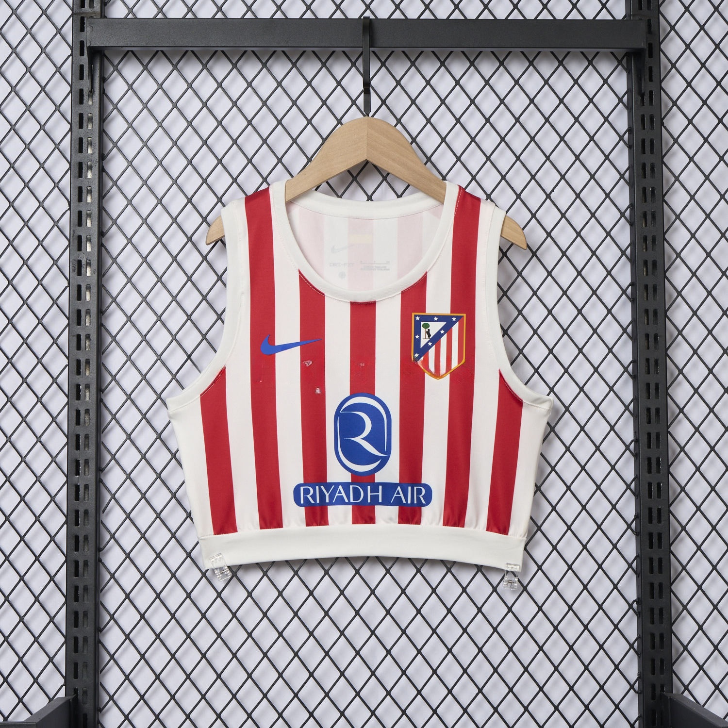 Women's Atletico Madrid 25-26 Home Yoga Vest - ManixJersey