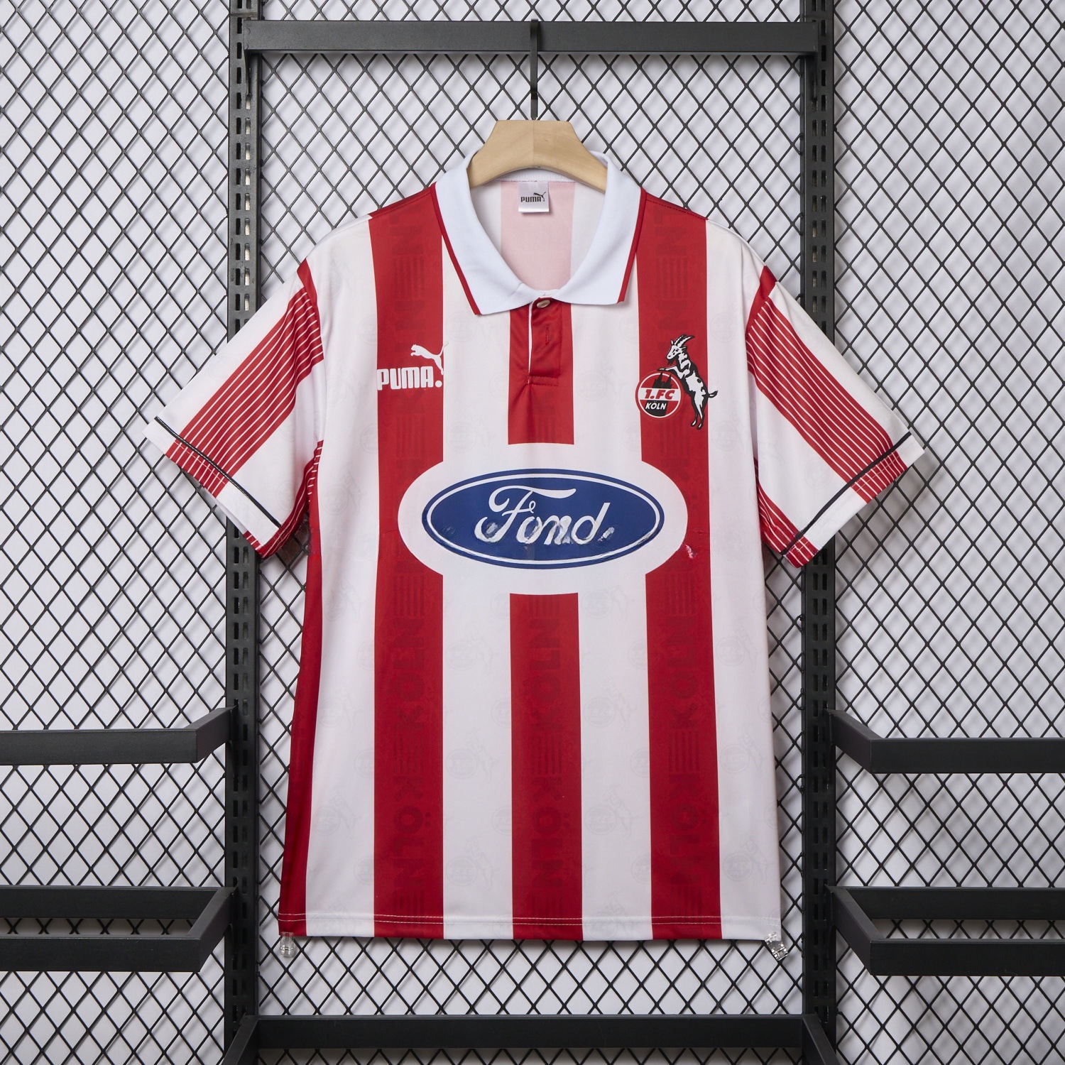 Retro 1. FC Köln 1995-96 Home Jersey - ManixJersey