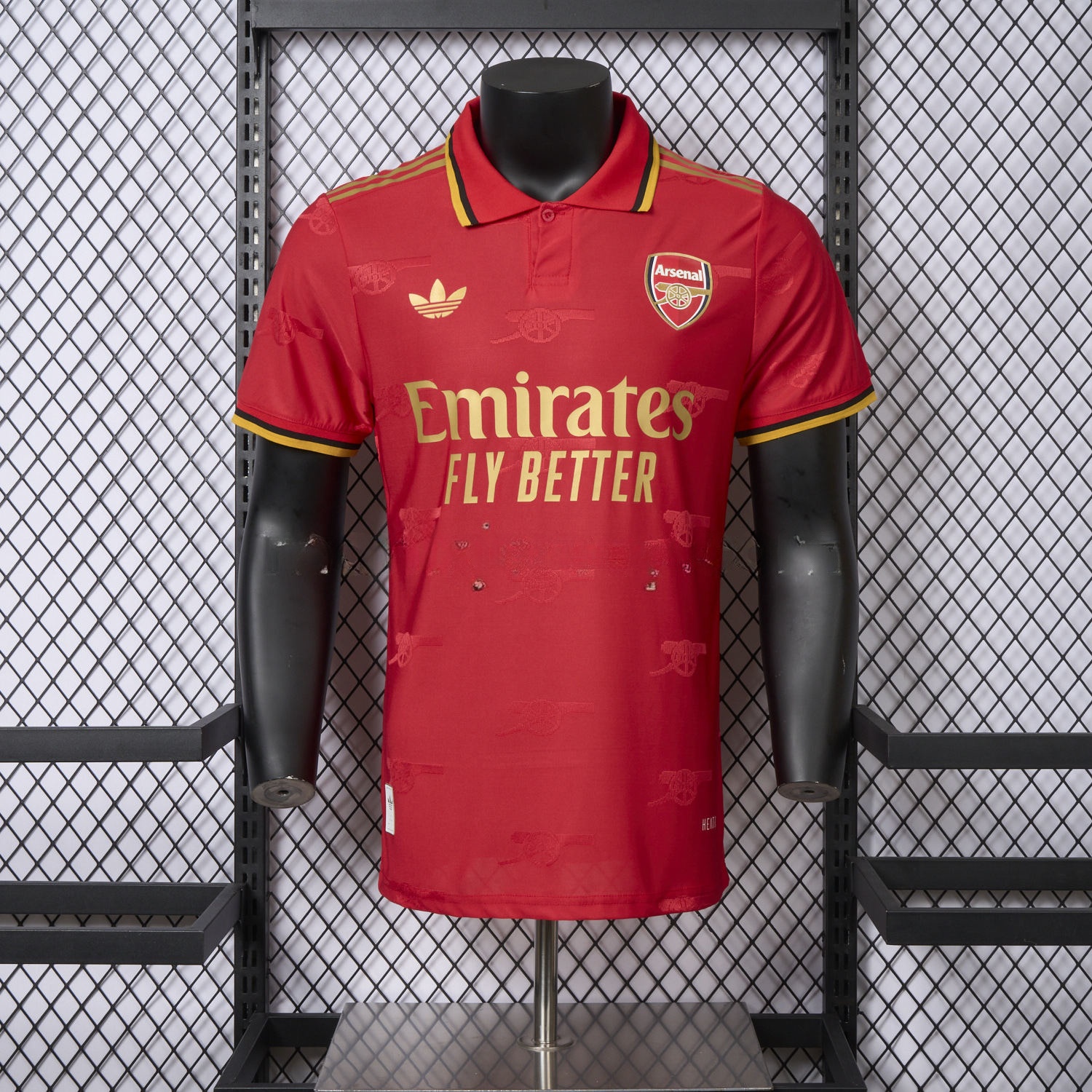Arsenal 25-26 Red POLO Special Edition Jersey - Player Version - ManixJersey