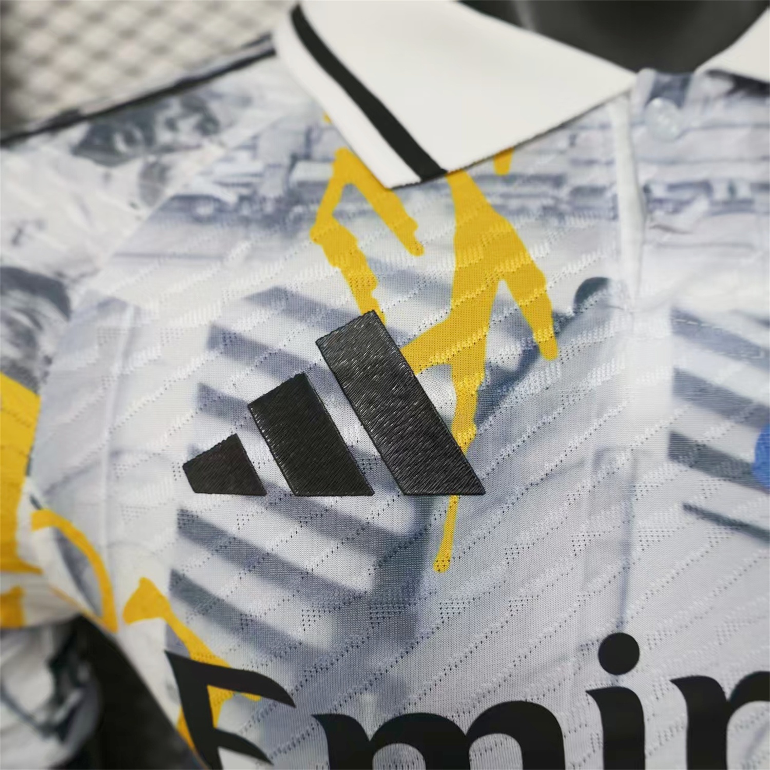 Real Madrid 25-26 Capture Of Camp Nou POLO White Special Jersey - Player Version - ManixJersey