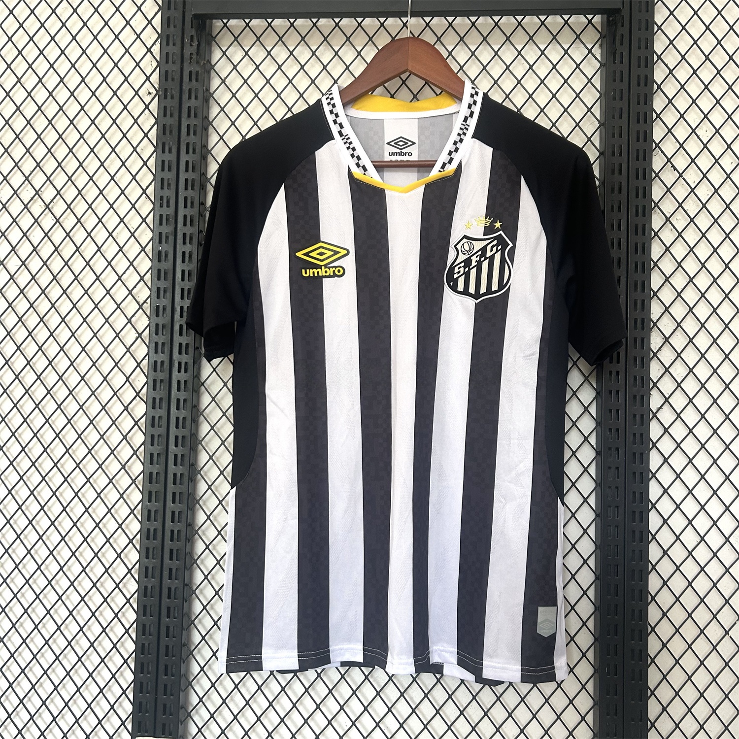 Santos 25-26 Away Unsponsored Jersey - Fans Version - ManixJersey