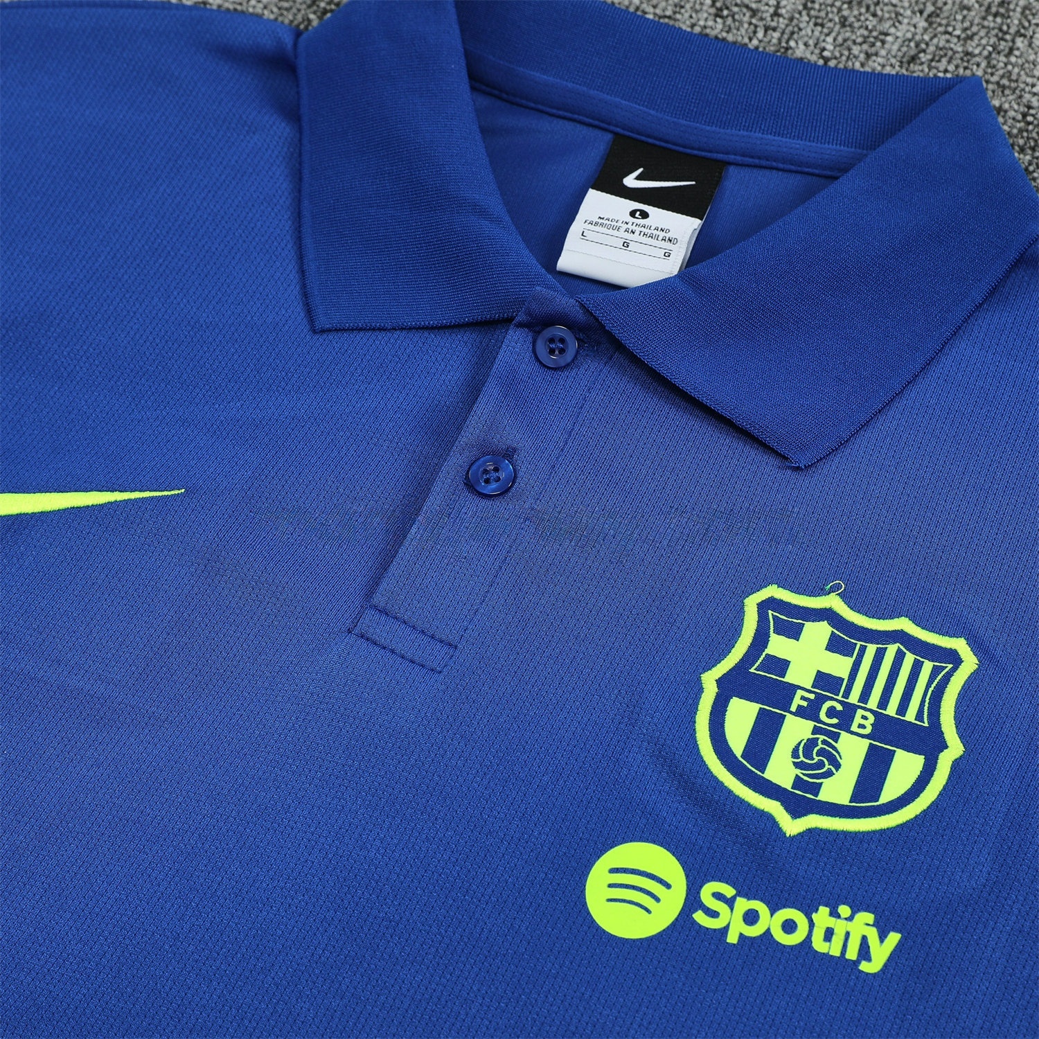 B.A.R.S.A 25-26 POLO Short-Sleeve Training Set - Blue Top and Black Pants - ManixJersey