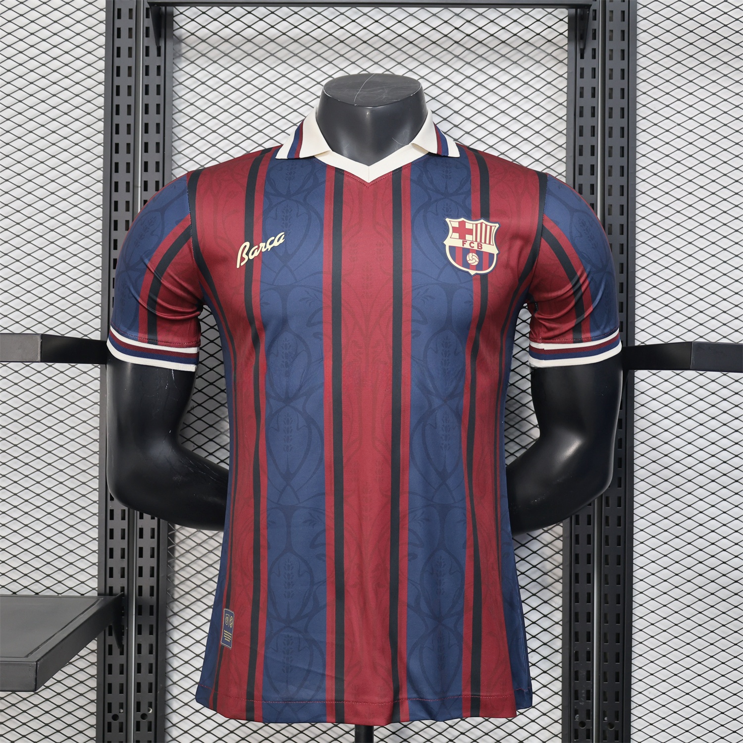 B.A.R.S.A 25-26 125th Anniversary Retro Style Jersey - Player Version - ManixJersey