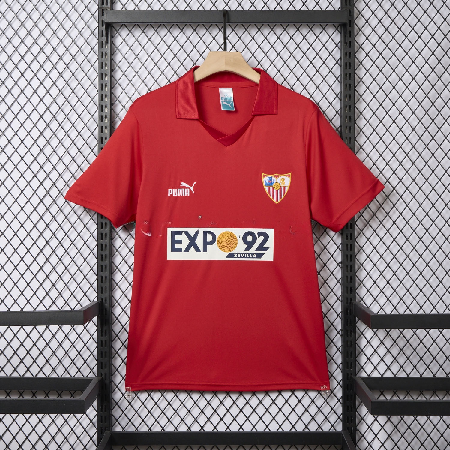 Retro Sevilla FC 1987-90 Away Jersey - ManixJersey