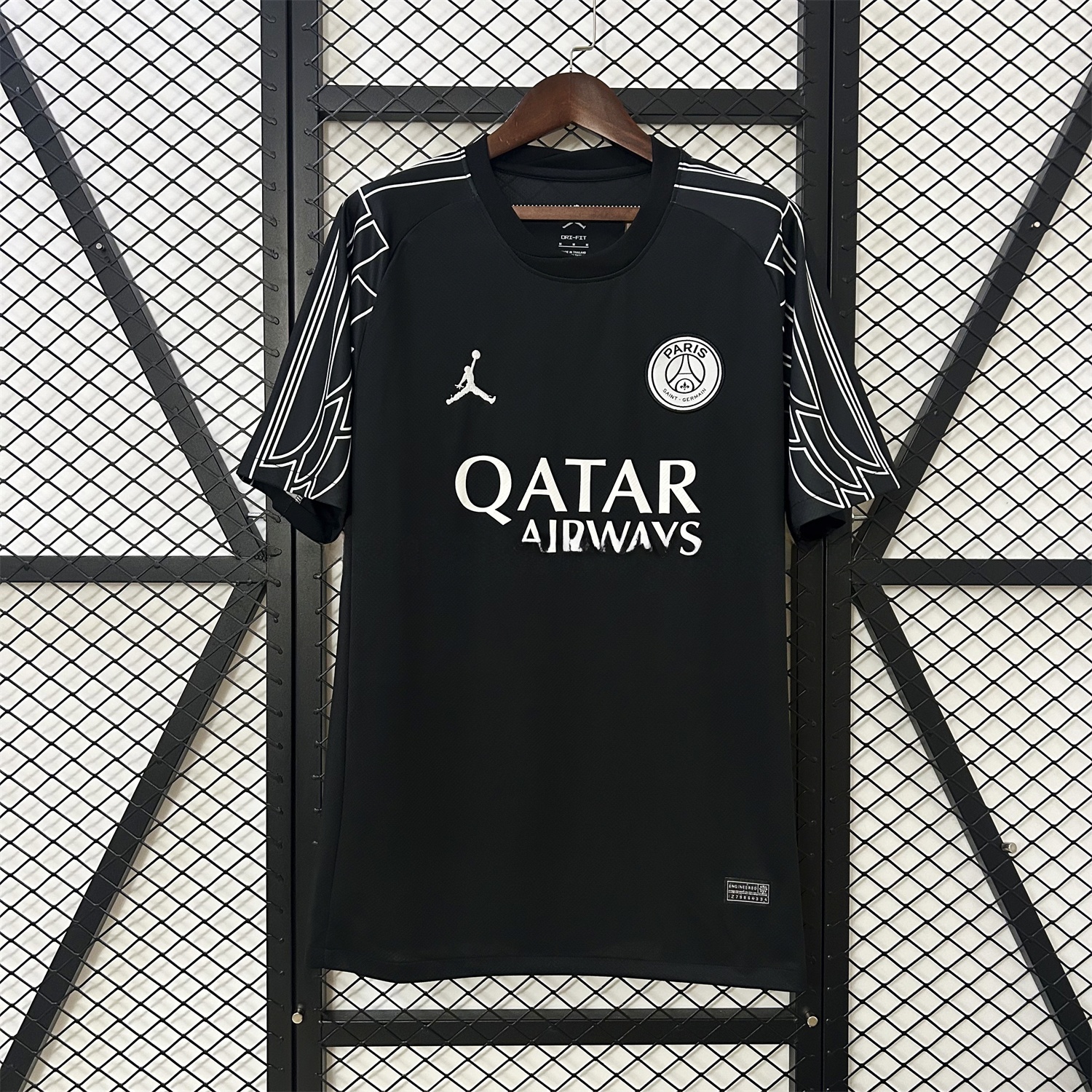 Paris Saint-Germain PSG 24-25 Fourth Black Jersey - Fans Version - ManixJersey