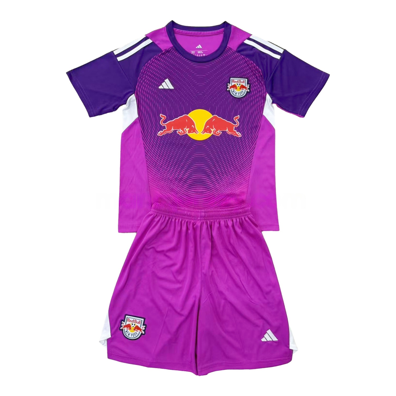 New York Red Bulls 2025 Purple Goalkeeper Kids Kit - ManixJersey