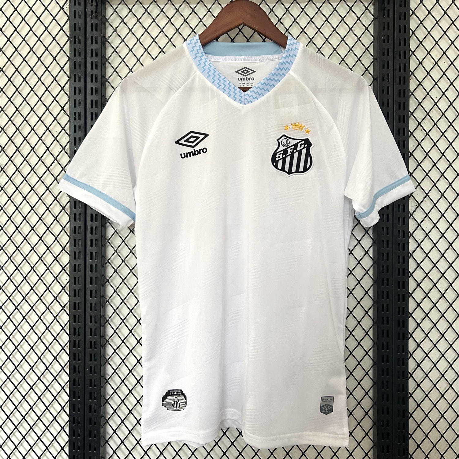 Santos 2025-26 New Home Unsponsored Jersey - Fans Version - ManixJersey