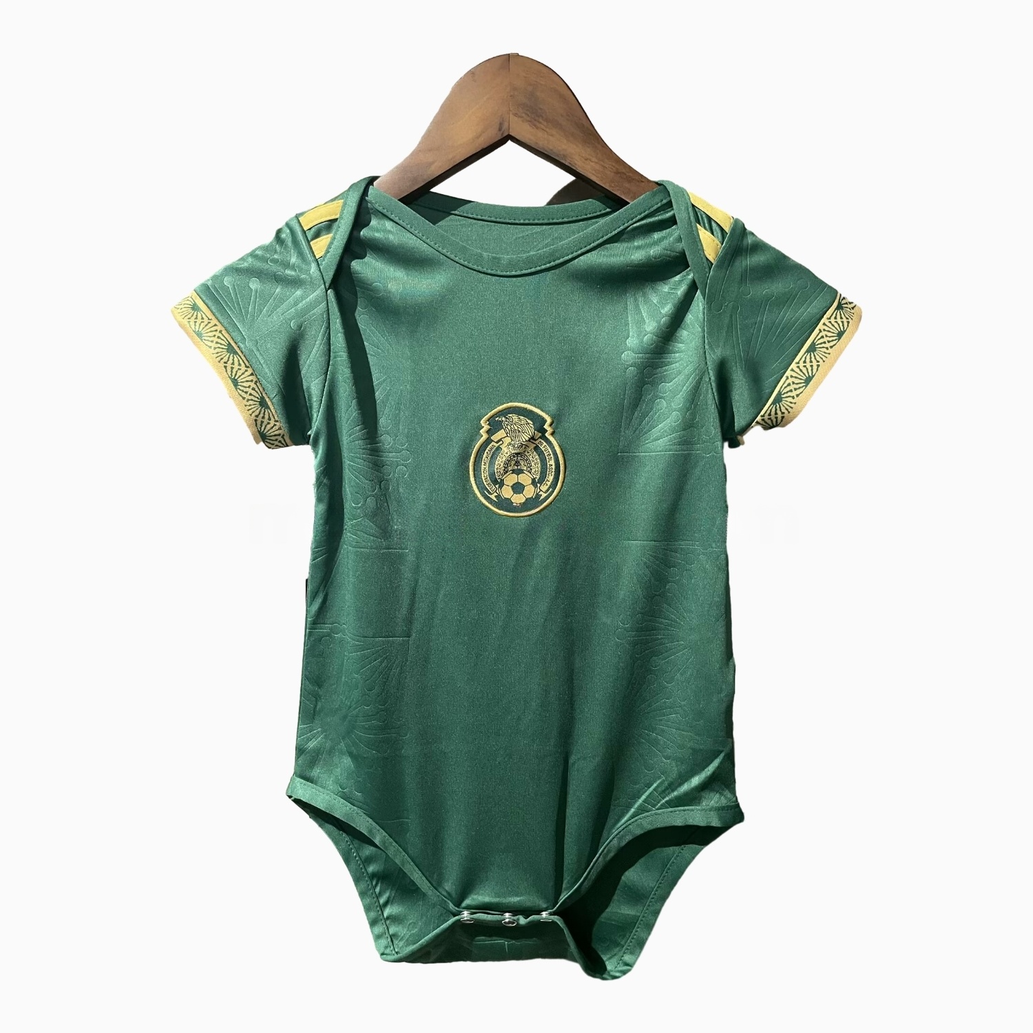 Mexico 2025 Gold Cup Green Baby Crawling Suit - ManixJersey