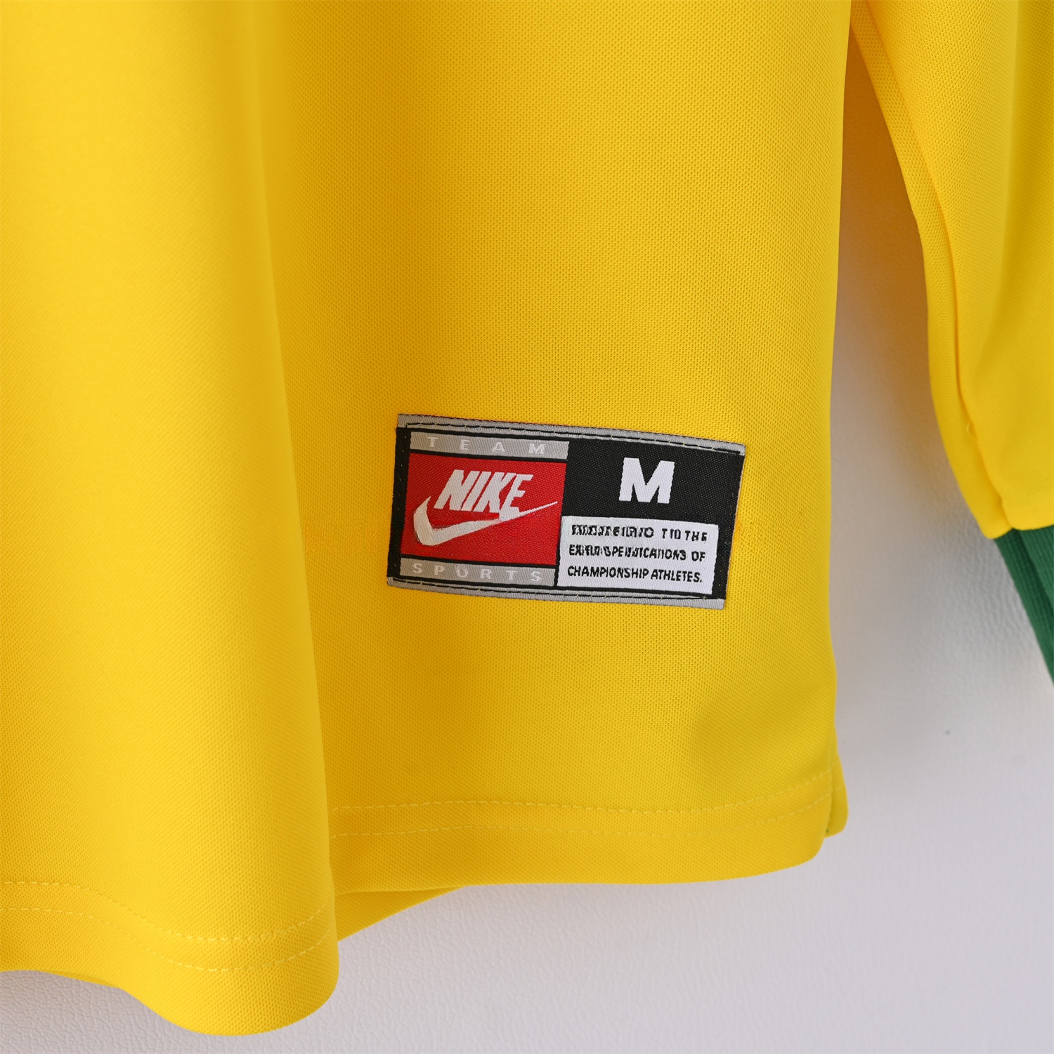 Retro Brazil 1998 Home Long Sleeves Jersey - ManixJersey