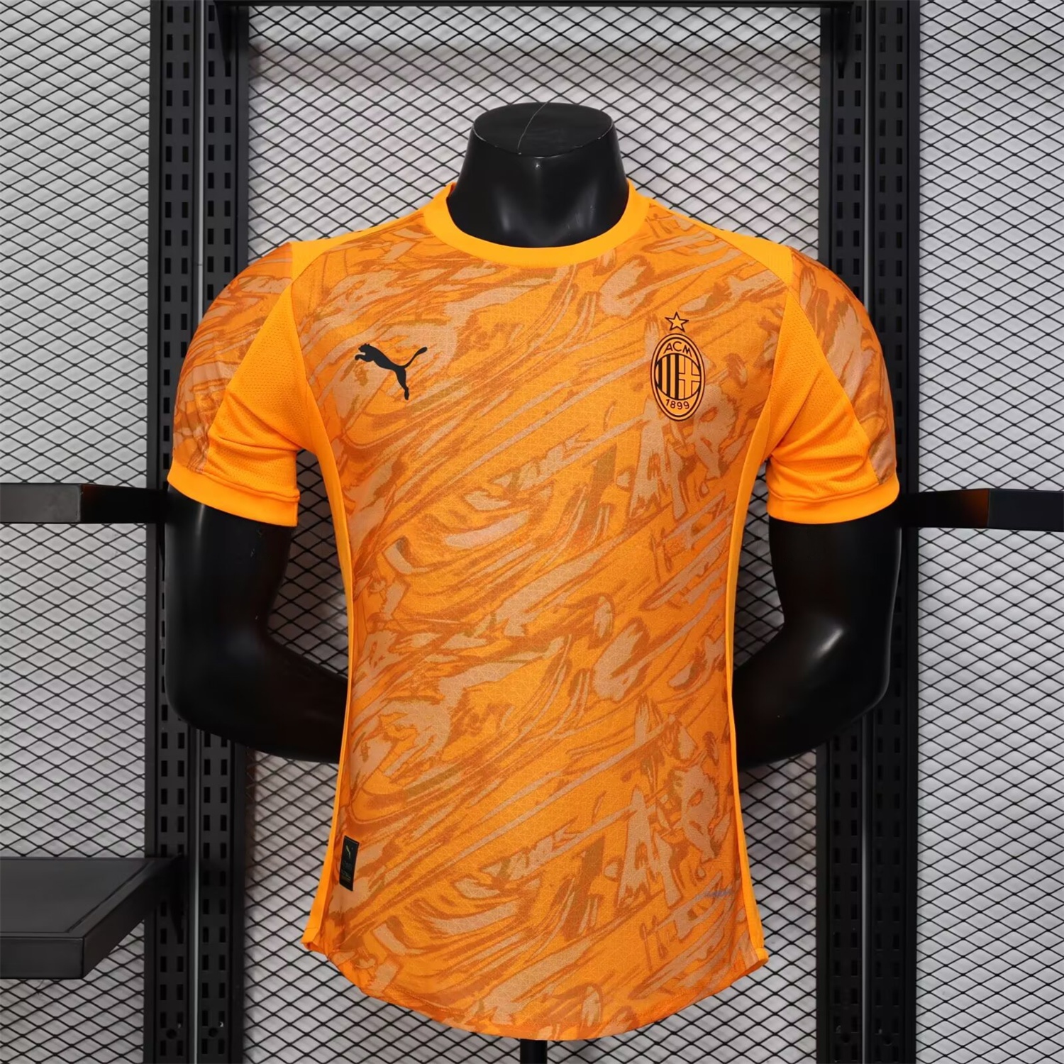 AC Milan 25-26 Orange Special Edition Jersey - Player Version - ManixJersey