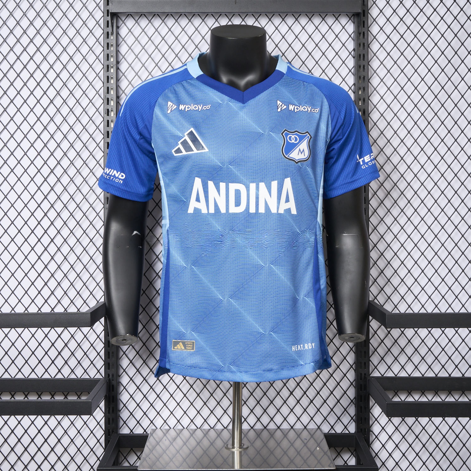 Millonarios 25-26 Home Jersey - Player Version - ManixJersey