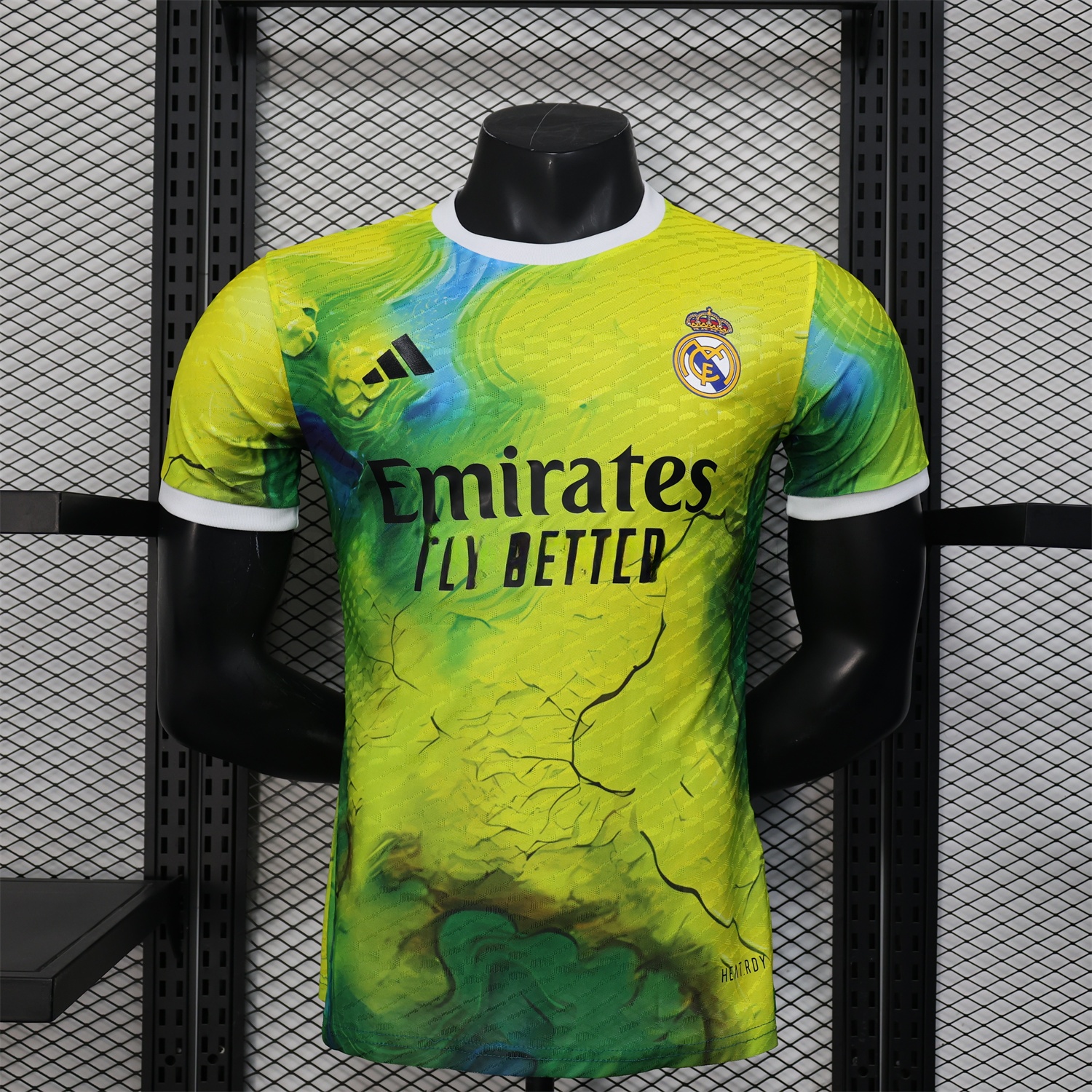 Real Madrid 25-26 Green & Yellow Special Edition Jersey - Player Version - ManixJersey