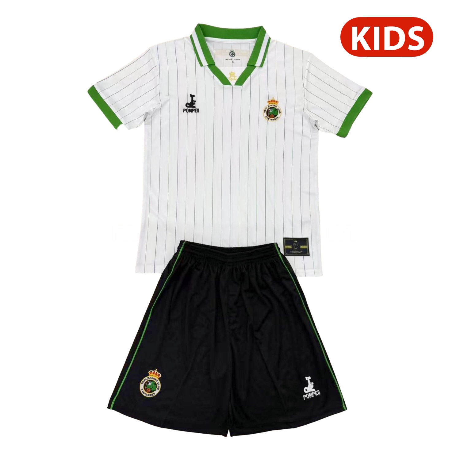Racing de Santander 24-25 112th Anniversary Kids Kit - ManixJersey