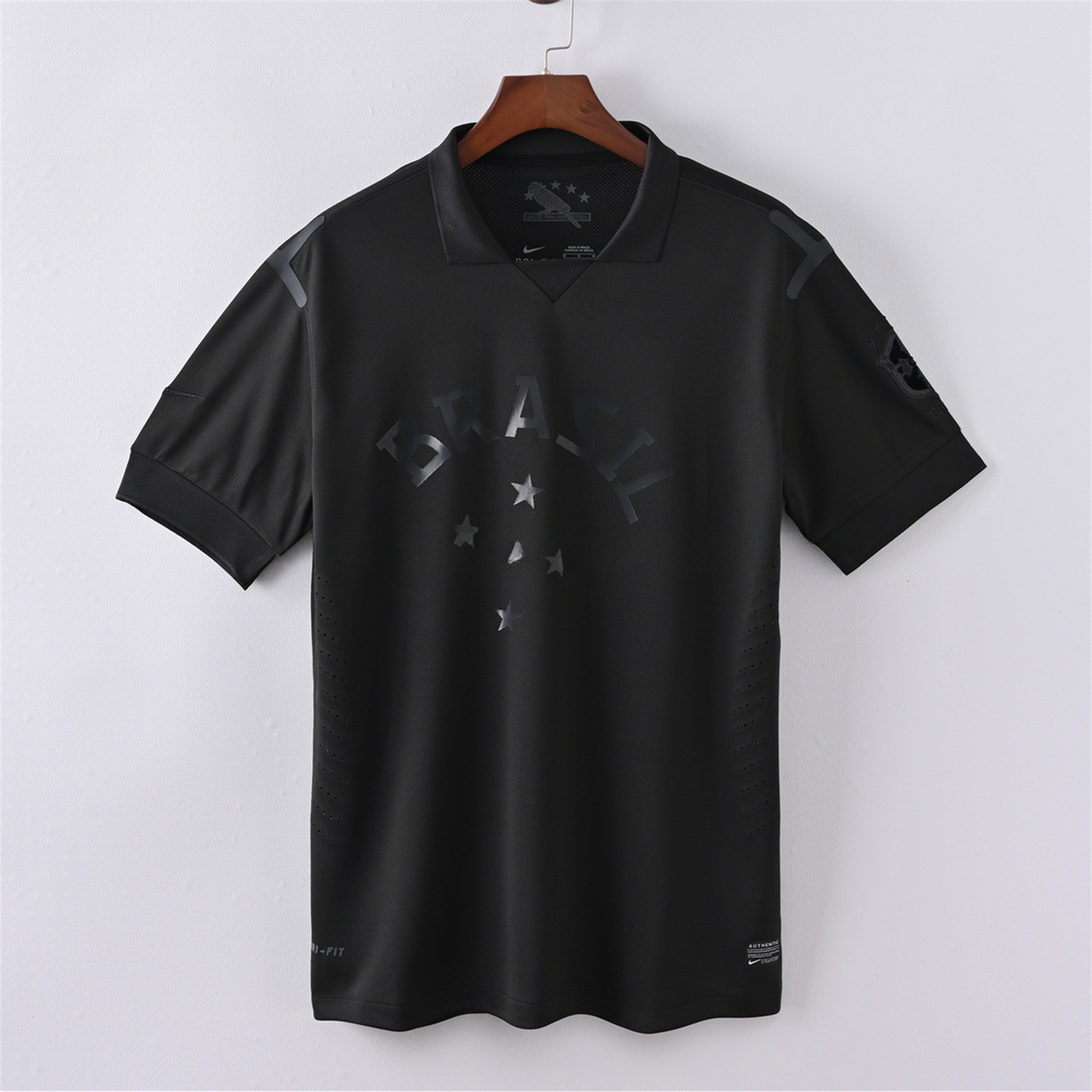 Retro Brazil 2013-14 Black Five-Stars Special Edition Jersey - ManixJersey