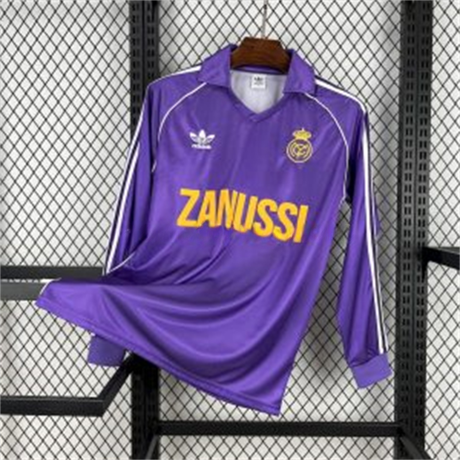Retro Real Madrid 1984-85 Third Long Sleeves Jersey - ManixJersey