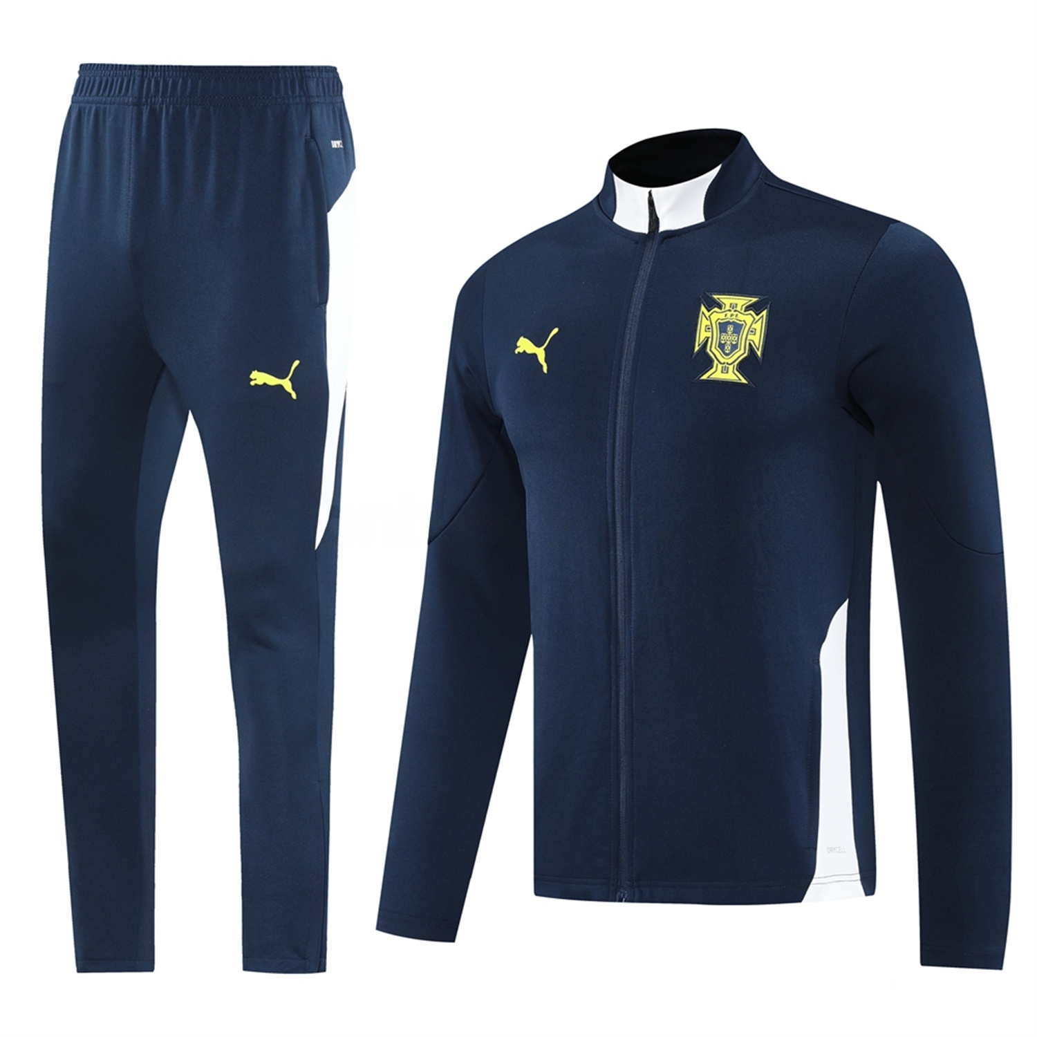 Portugal 25-26 Jacket Training Tracksuit - Deep Blue Jackets and Pants - ManixJersey