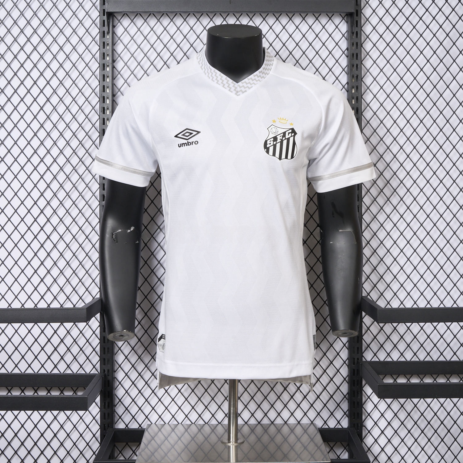 Santos 2025-26 Home Unsponsored Jersey - Player Version - ManixJersey