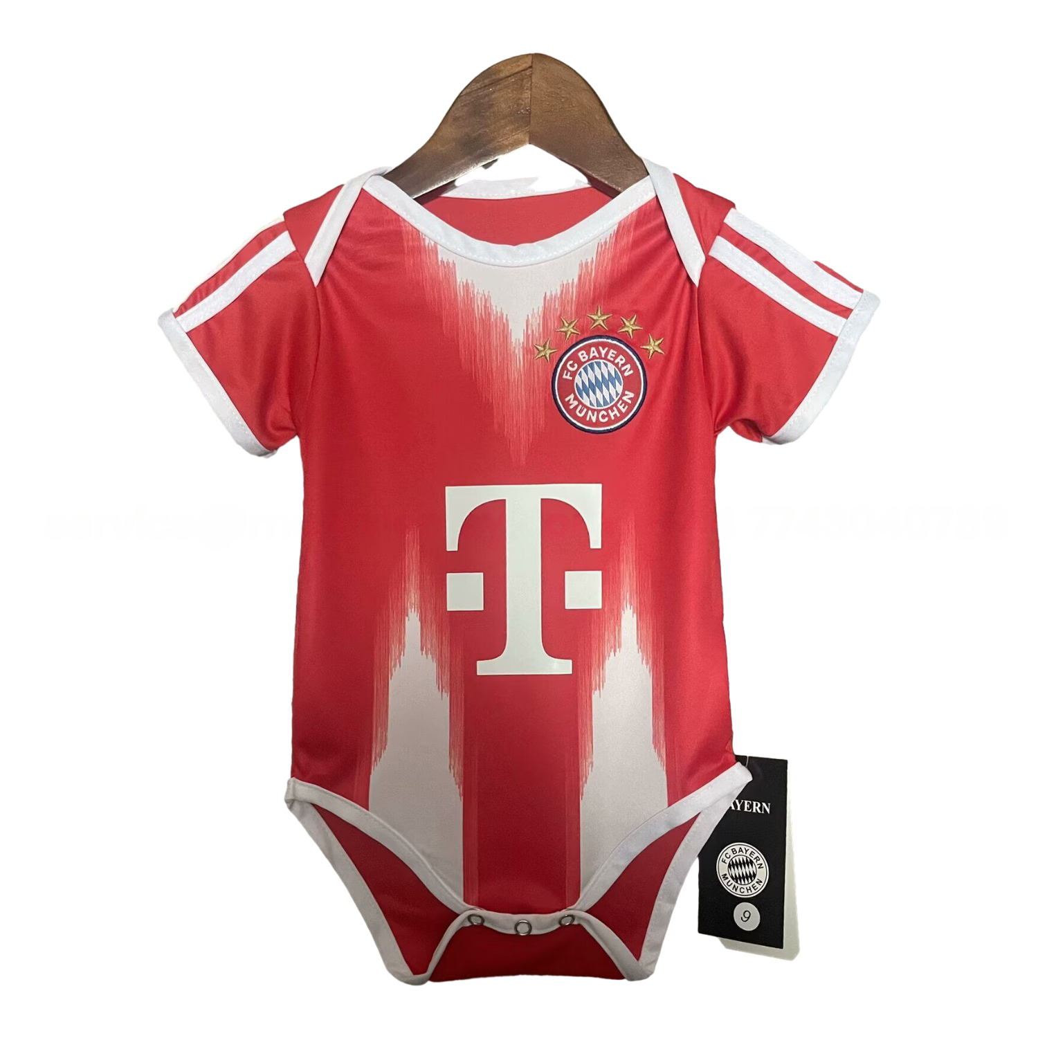 Bayern Munich 25-26 Home Baby Crawling Suit - ManixJersey