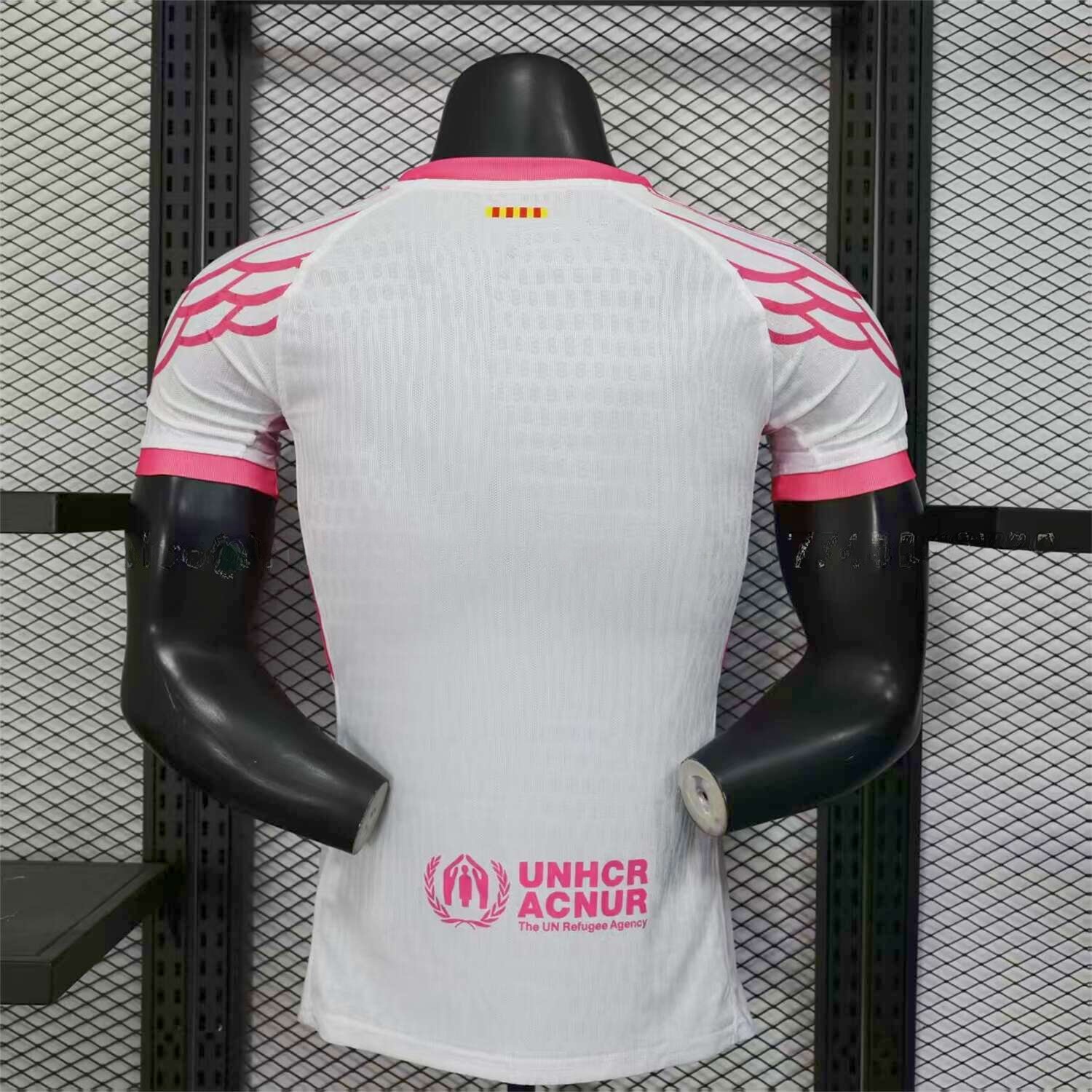 B.A.R.S.A 25-26 Red and White Diagonal Gradient Special Jersey - Player Version - ManixJersey