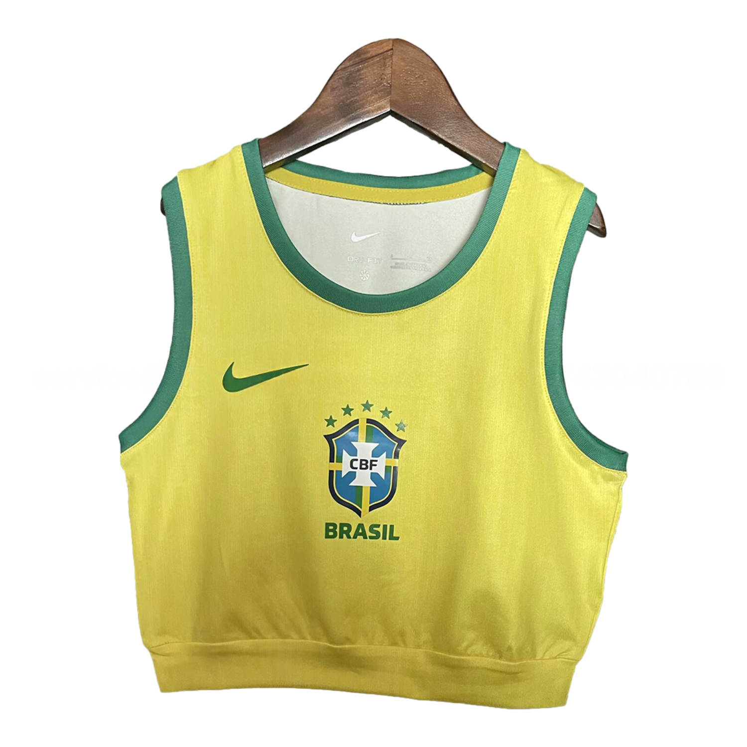 Women's Brazil 25-26 Home Red Yoga Vest - ManixJersey